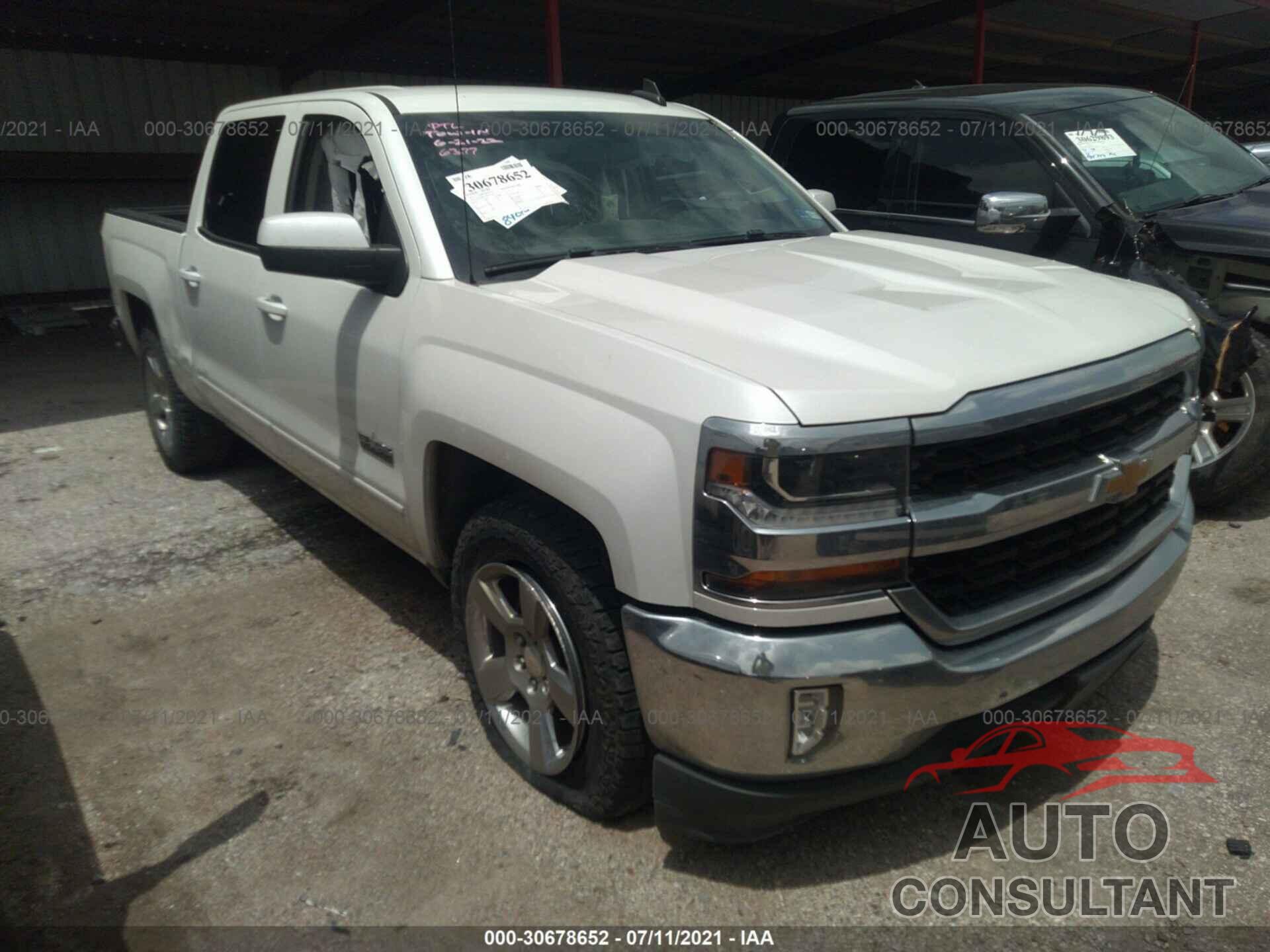 CHEVROLET SILVERADO 1500 2017 - 3GCPCREC3HG265726
