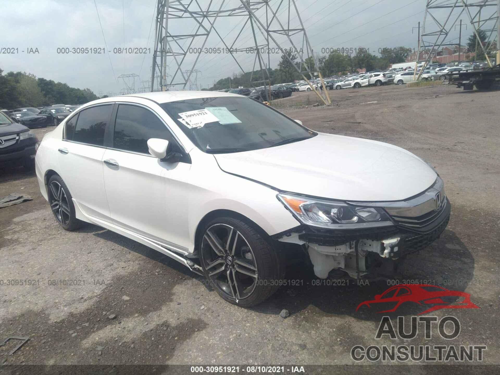 HONDA ACCORD SEDAN 2017 - 1HGCR2F18HA291210
