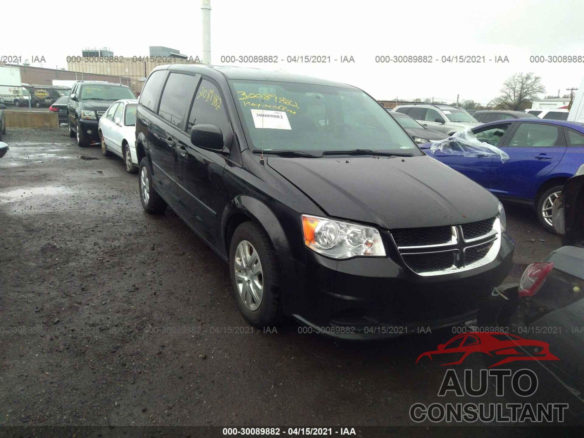 DODGE GRAND CARAVAN 2016 - 2C4RDGBG6GR109870