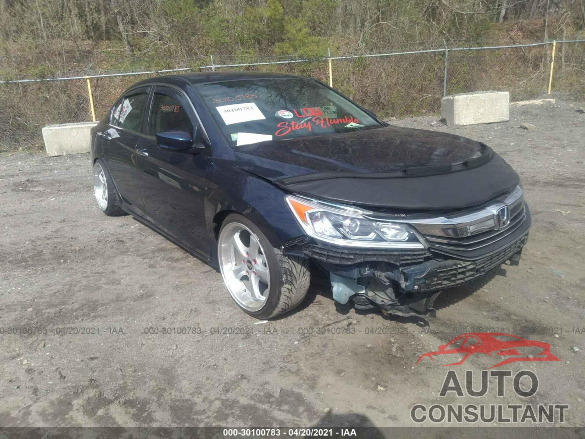 HONDA ACCORD SEDAN 2016 - 1HGCR2F37GA201562
