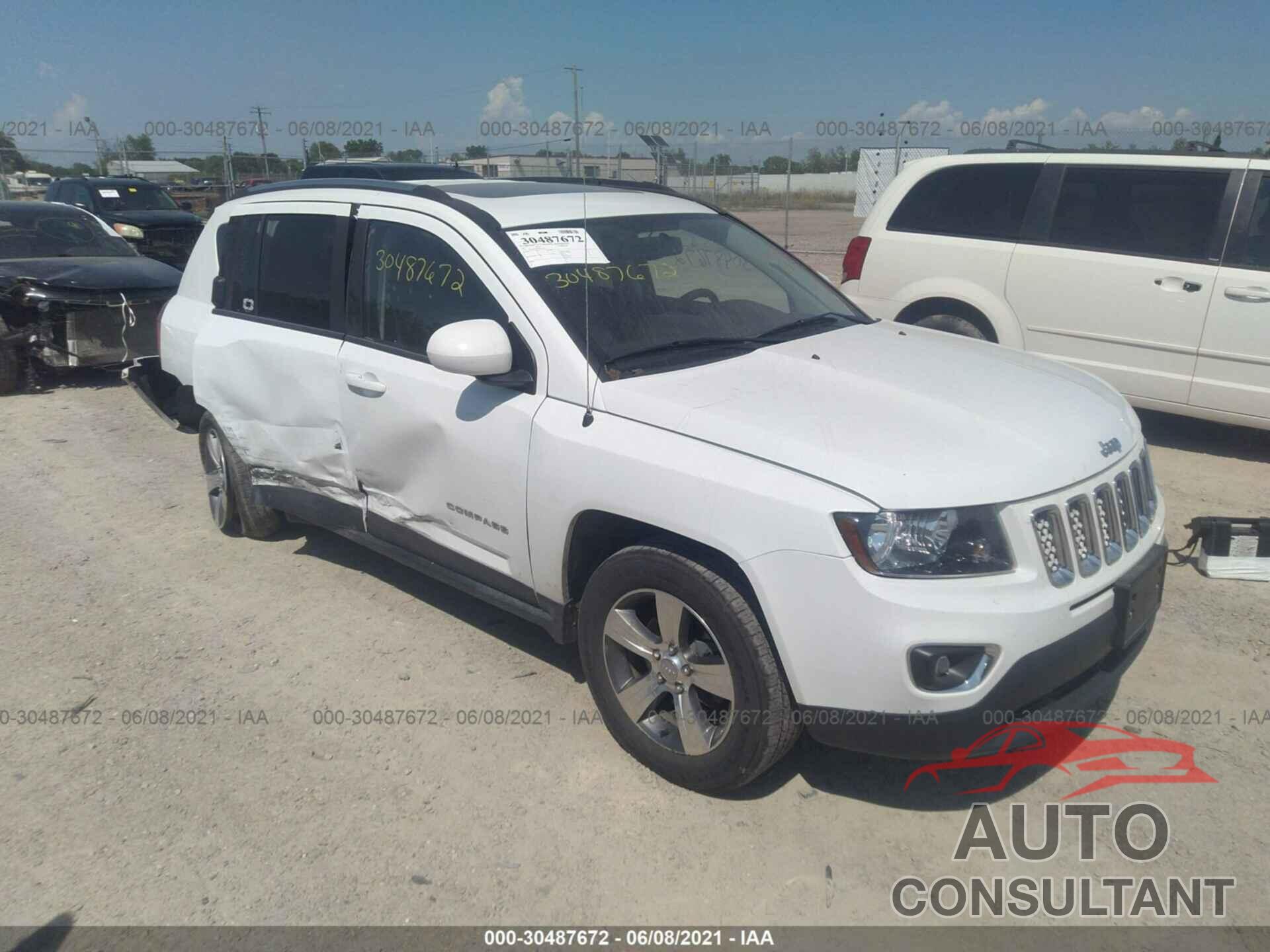 JEEP COMPASS 2017 - 1C4NJDEB4HD153442