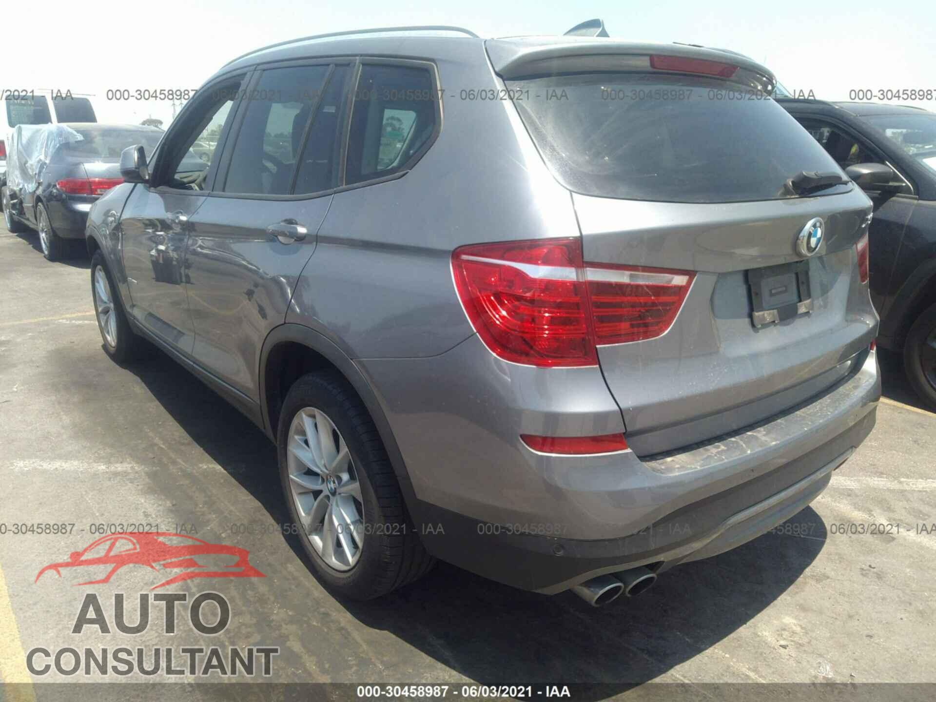 BMW X3 2017 - 5UXWZ7C5XH0V85745