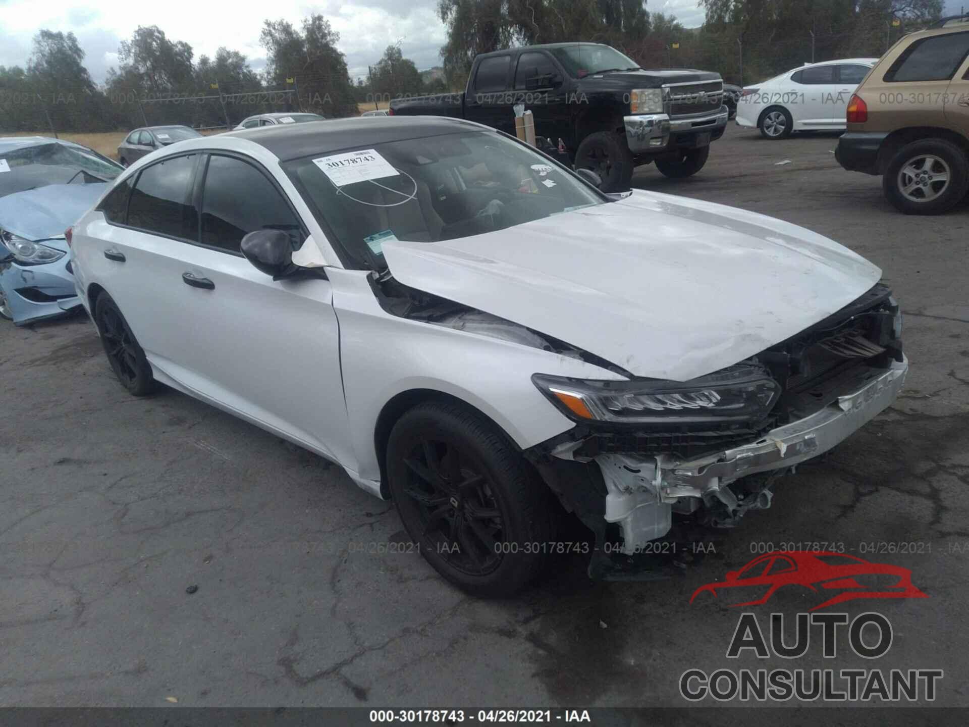 HONDA ACCORD SEDAN 2019 - 1HGCV1F16KA050307