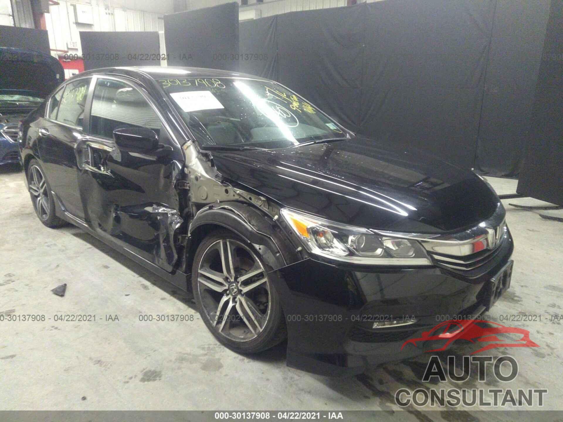 HONDA ACCORD SEDAN 2017 - 1HGCR2F19HA281589
