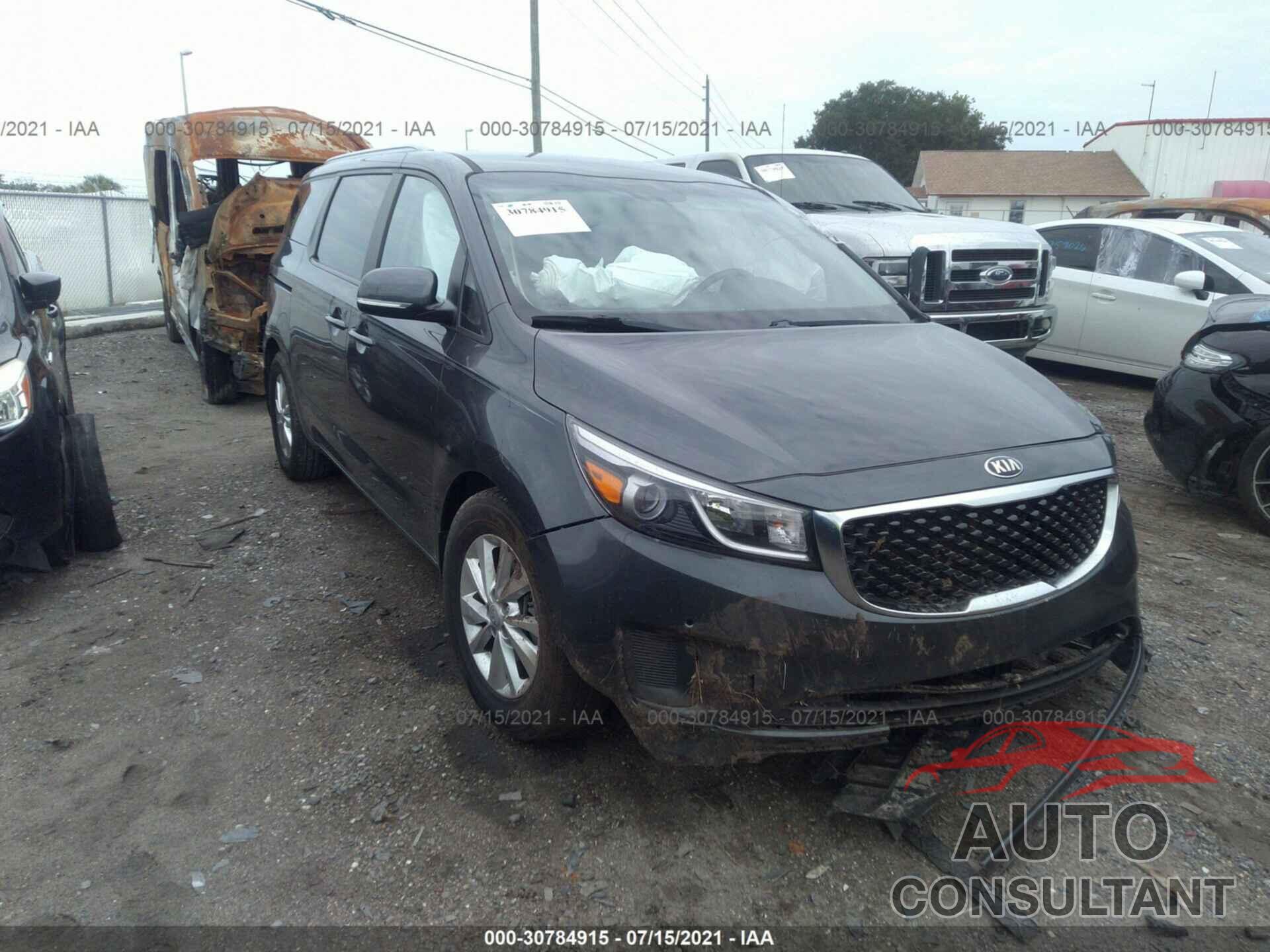 KIA SEDONA 2016 - KNDMB5C18G6210656