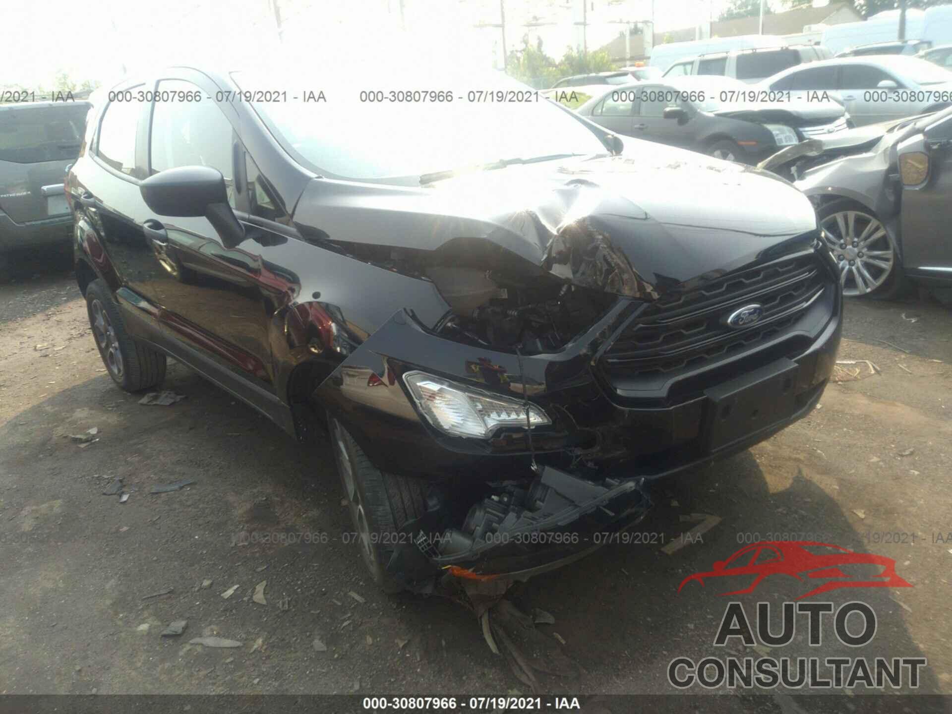 FORD ECOSPORT 2020 - MAJ6S3FL2LC369992