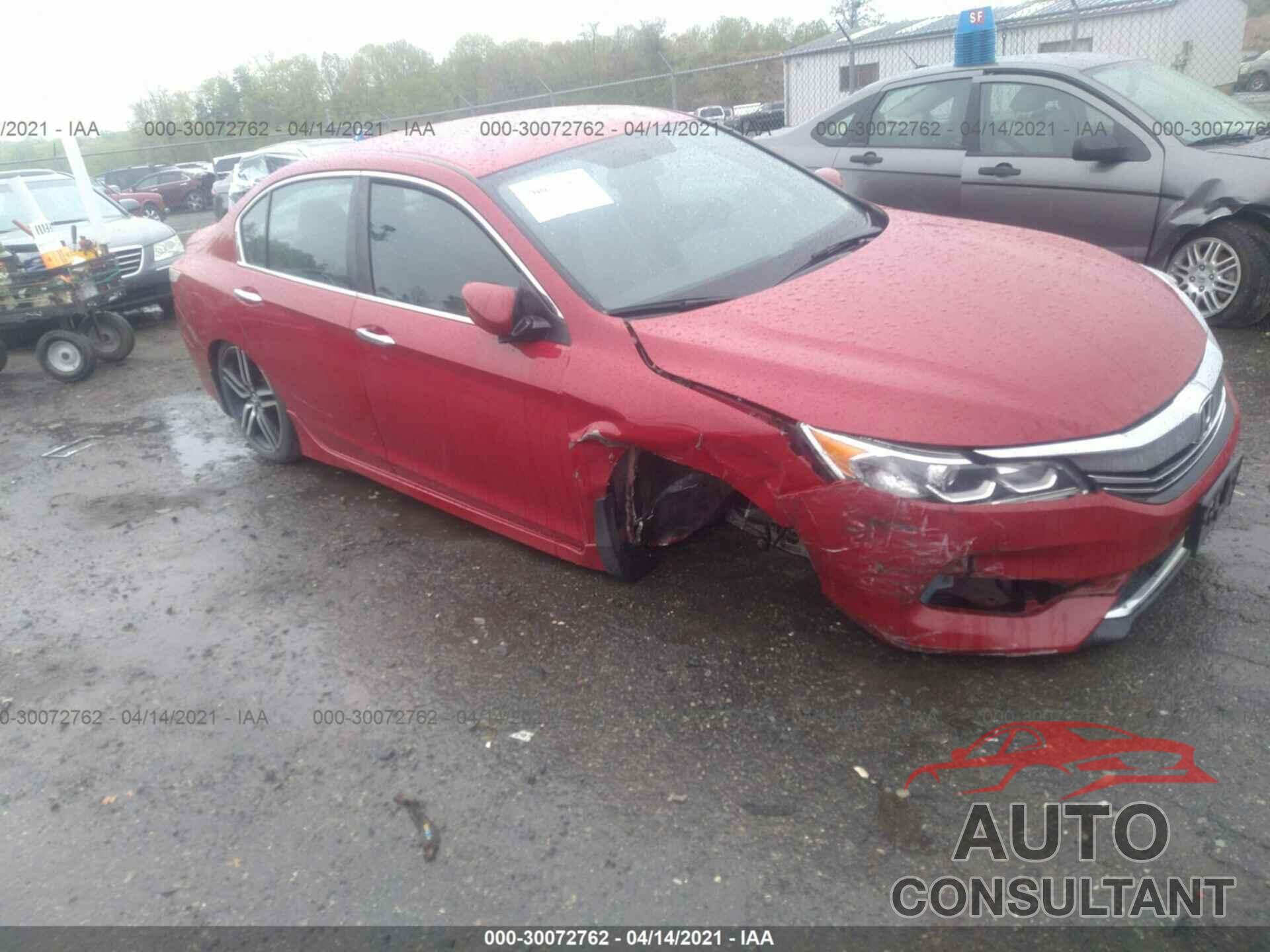 HONDA ACCORD SEDAN 2016 - 1HGCR2F56GA048299