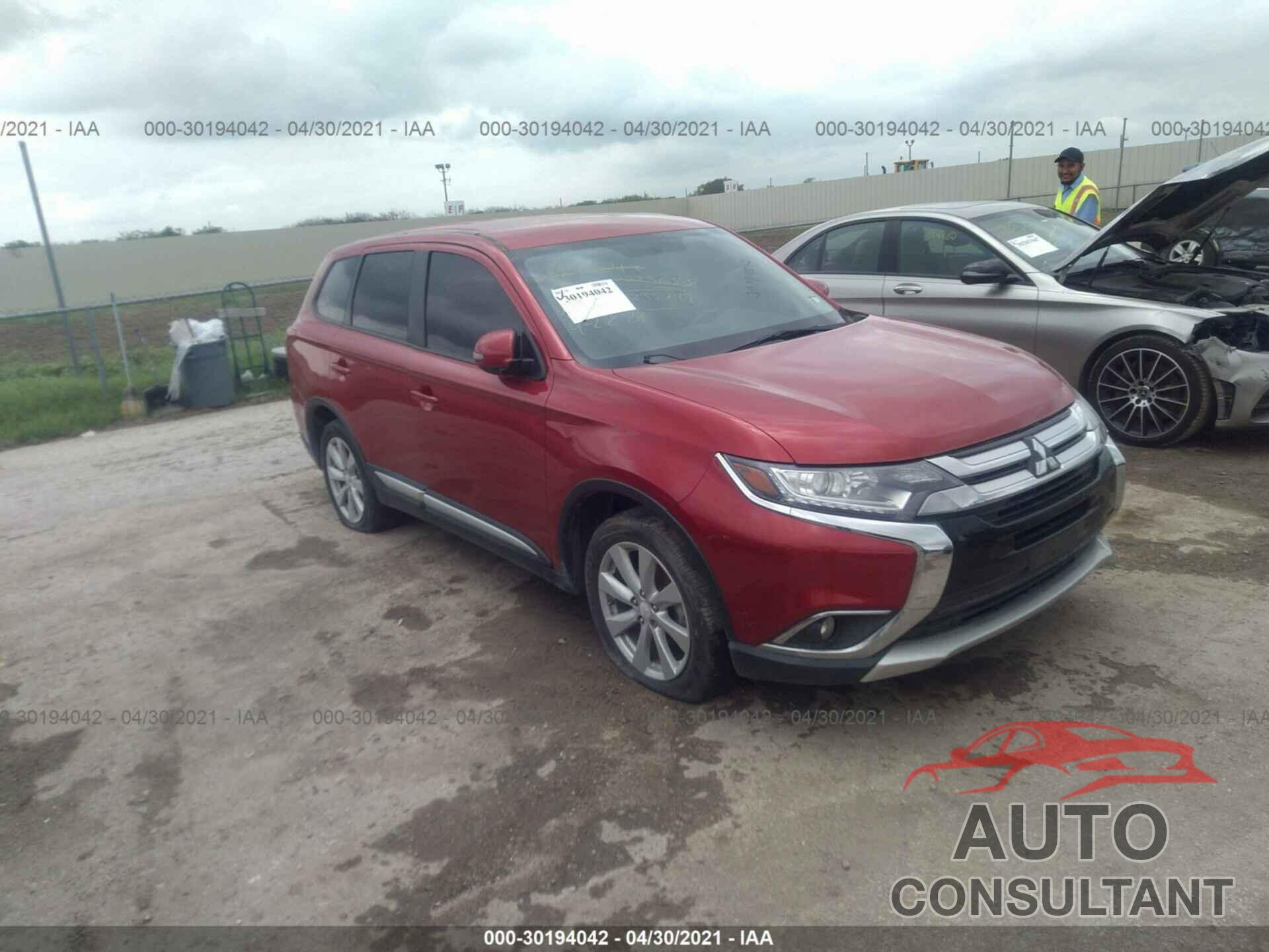 MITSUBISHI OUTLANDER 2016 - JA4AD3A37GZ022743