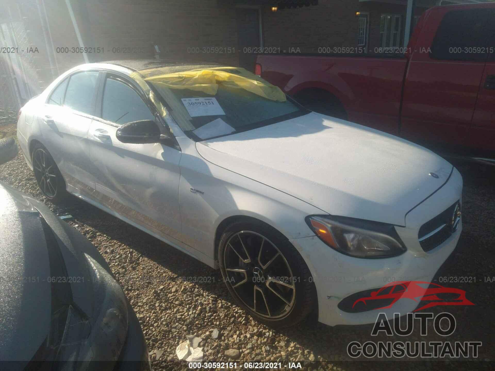 MERCEDES-BENZ C-CLASS 2017 - 55SWF6EB2HU193012