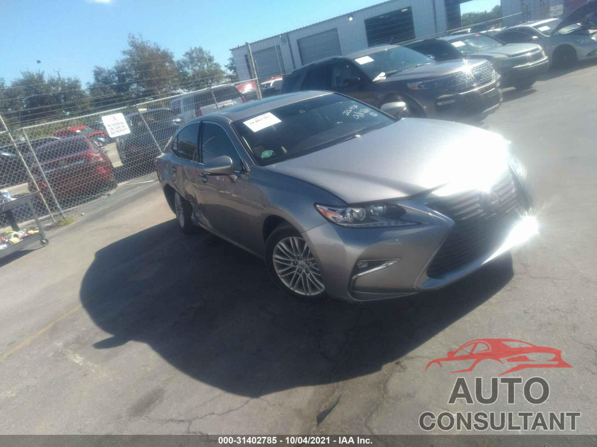 LEXUS ES 2017 - 58ABK1GG8HU038757