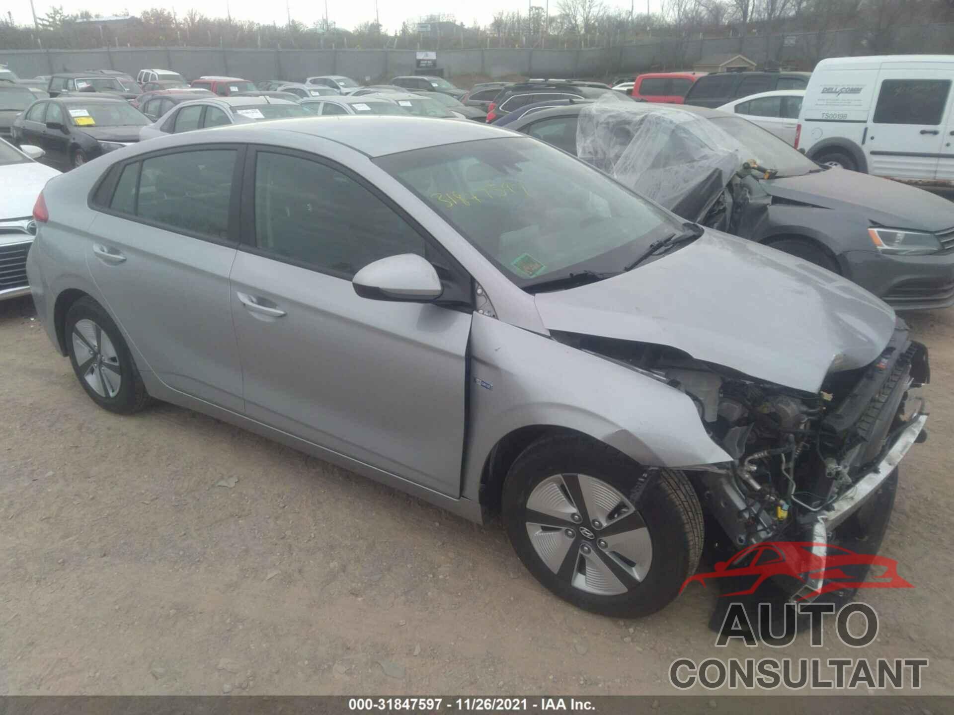 HYUNDAI IONIQ HYBRID 2020 - KMHC65LC1LU186266