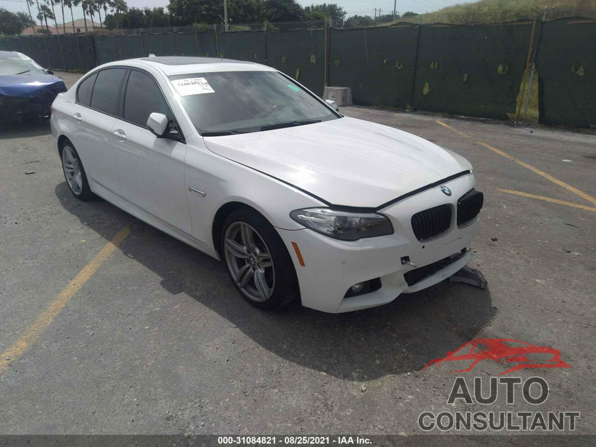 BMW 5 SERIES 2016 - WBA5B1C53GG552393