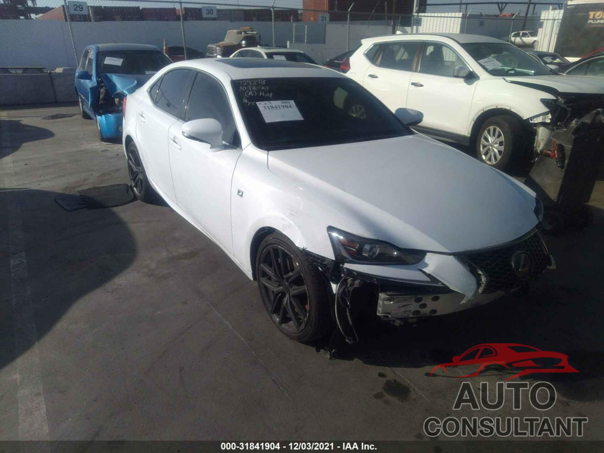 LEXUS IS 2019 - JTHBA1D27K5090405