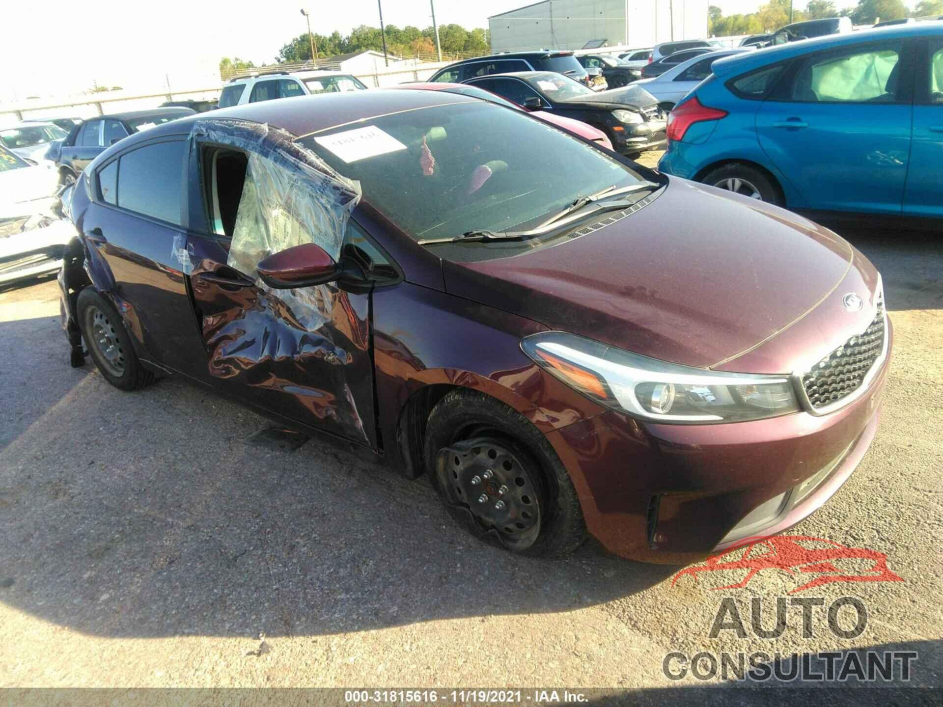 KIA FORTE 2018 - 3KPFK4A79JE258033