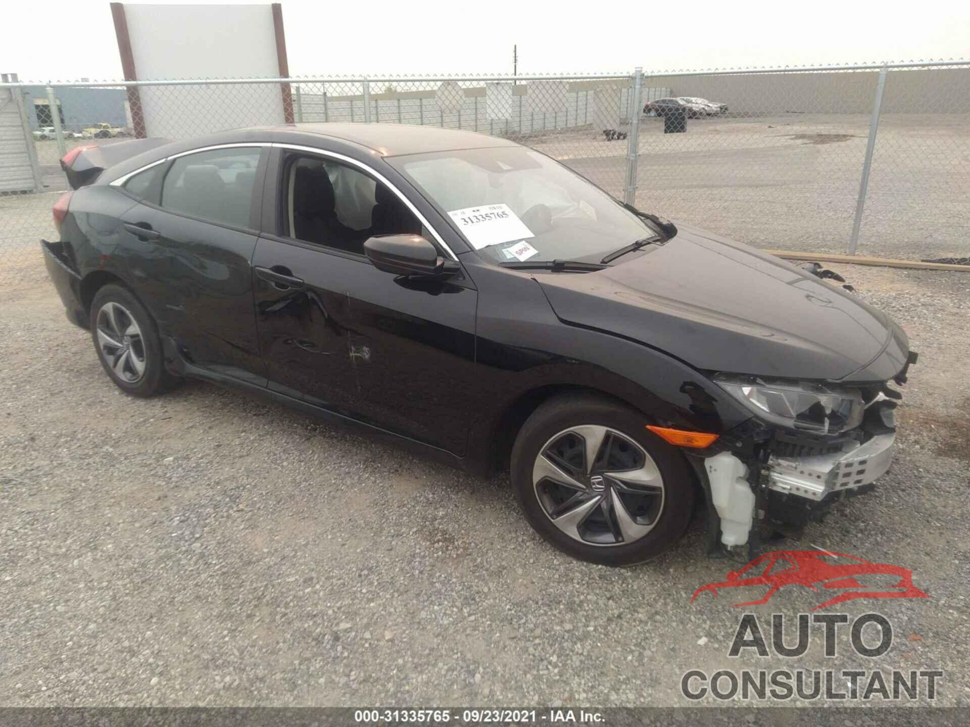 HONDA CIVIC SEDAN 2020 - 19XFC2F69LE208222