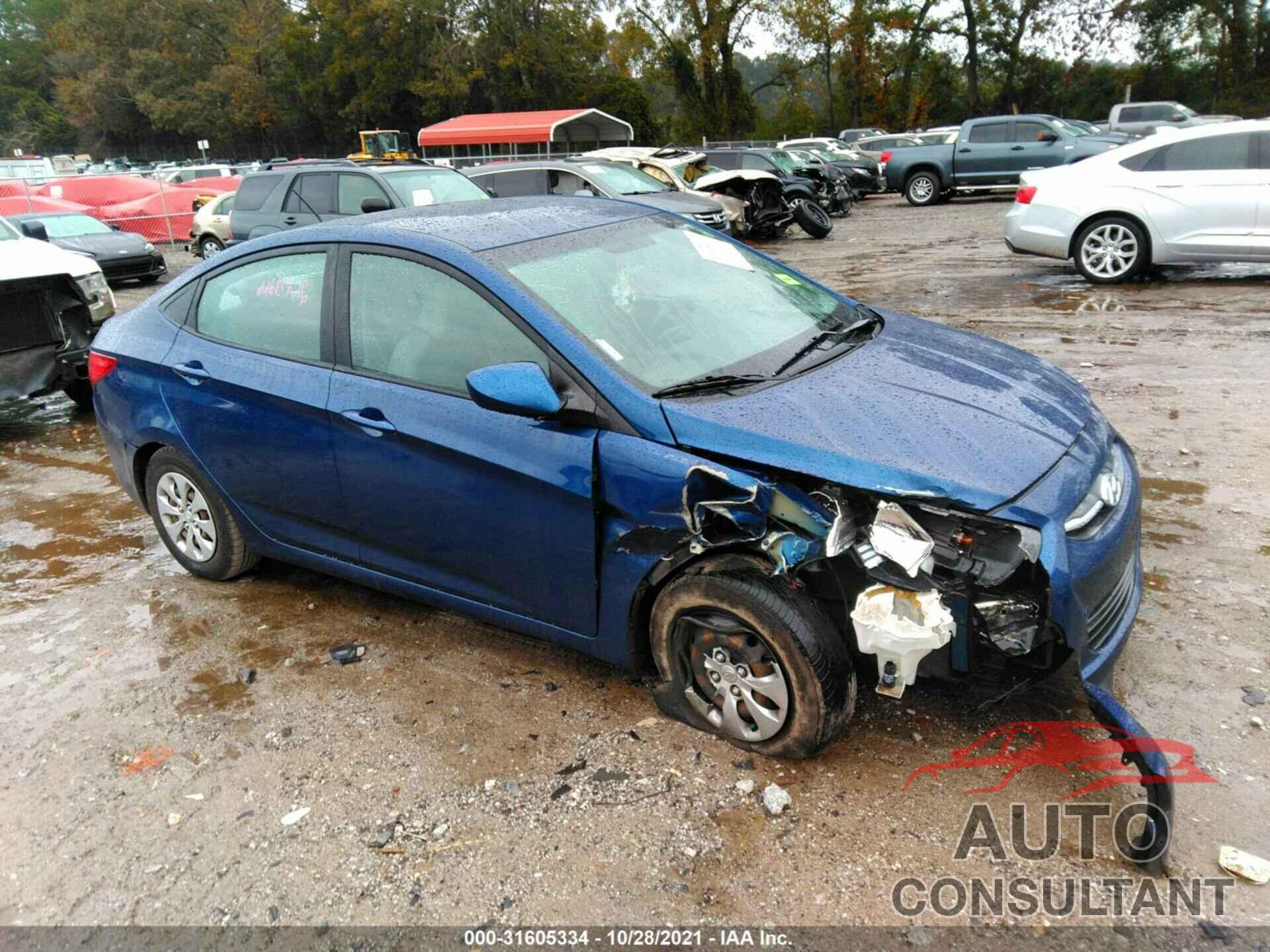 HYUNDAI ACCENT 2017 - KMHCT4AE0HU326886