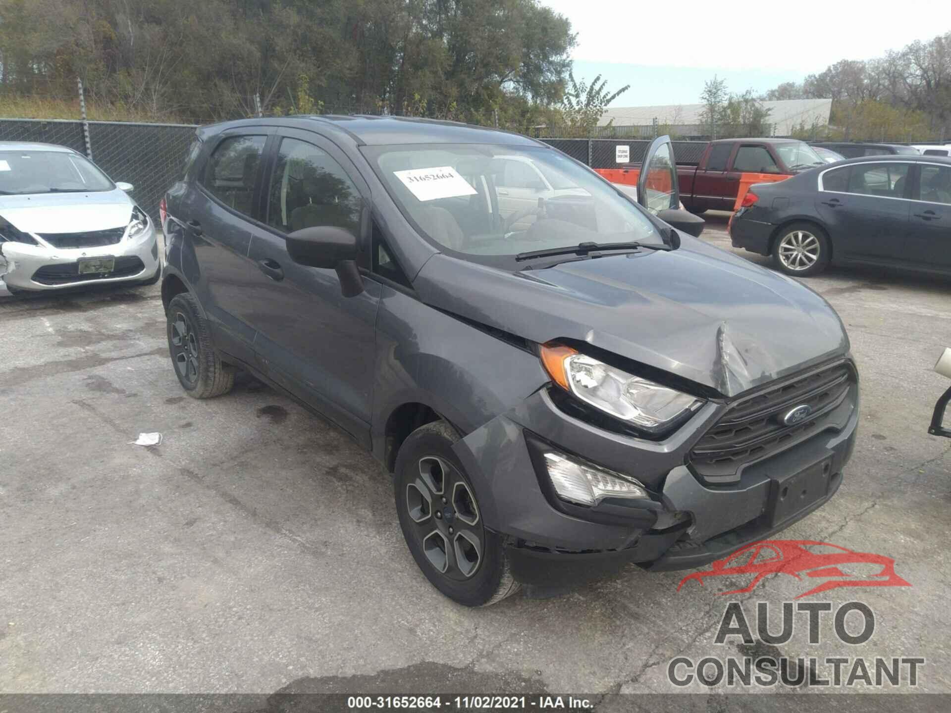 FORD ECOSPORT 2018 - MAJ6P1SL4JC177854