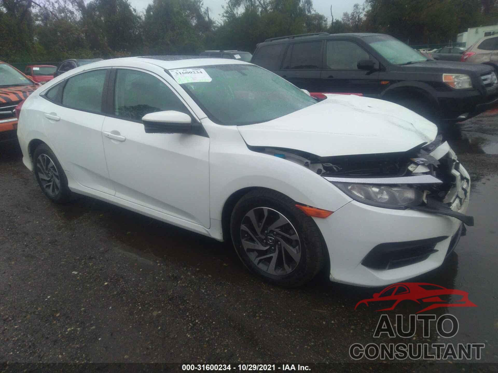 HONDA CIVIC SEDAN 2016 - 19XFC2F71GE022060