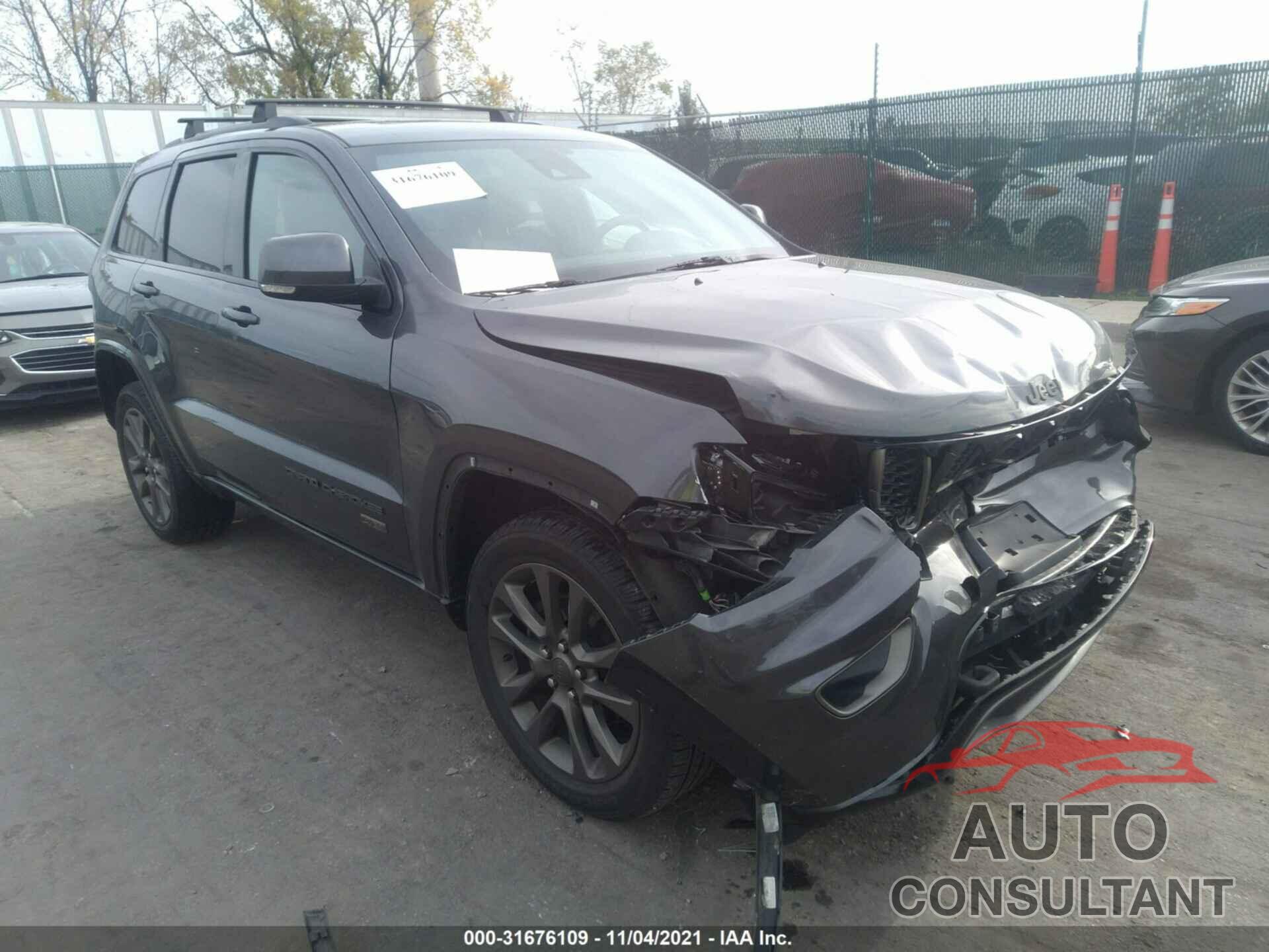 JEEP GRAND CHEROKEE 2016 - 1C4RJFBG2GC448394