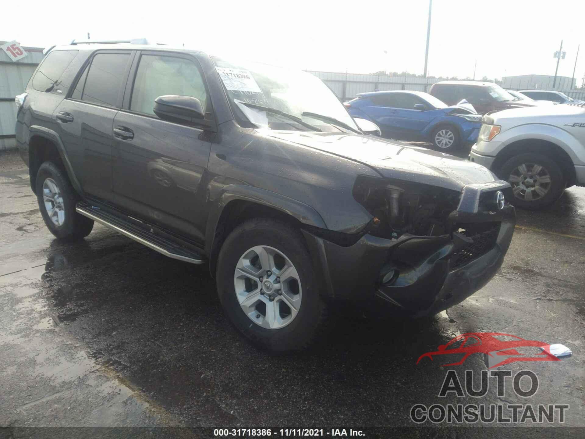 TOYOTA 4RUNNER 2018 - JTEZU5JR6J5169168