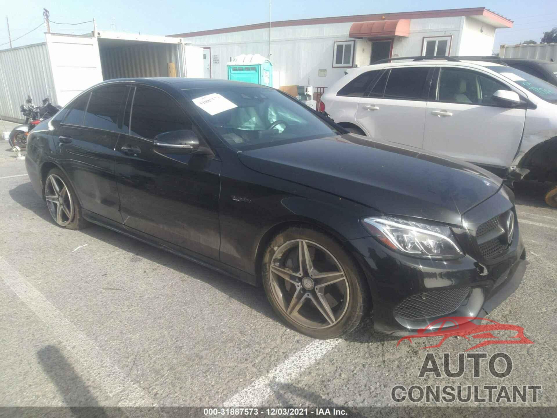 MERCEDES-BENZ C-CLASS 2016 - 55SWF6EB8GU144525