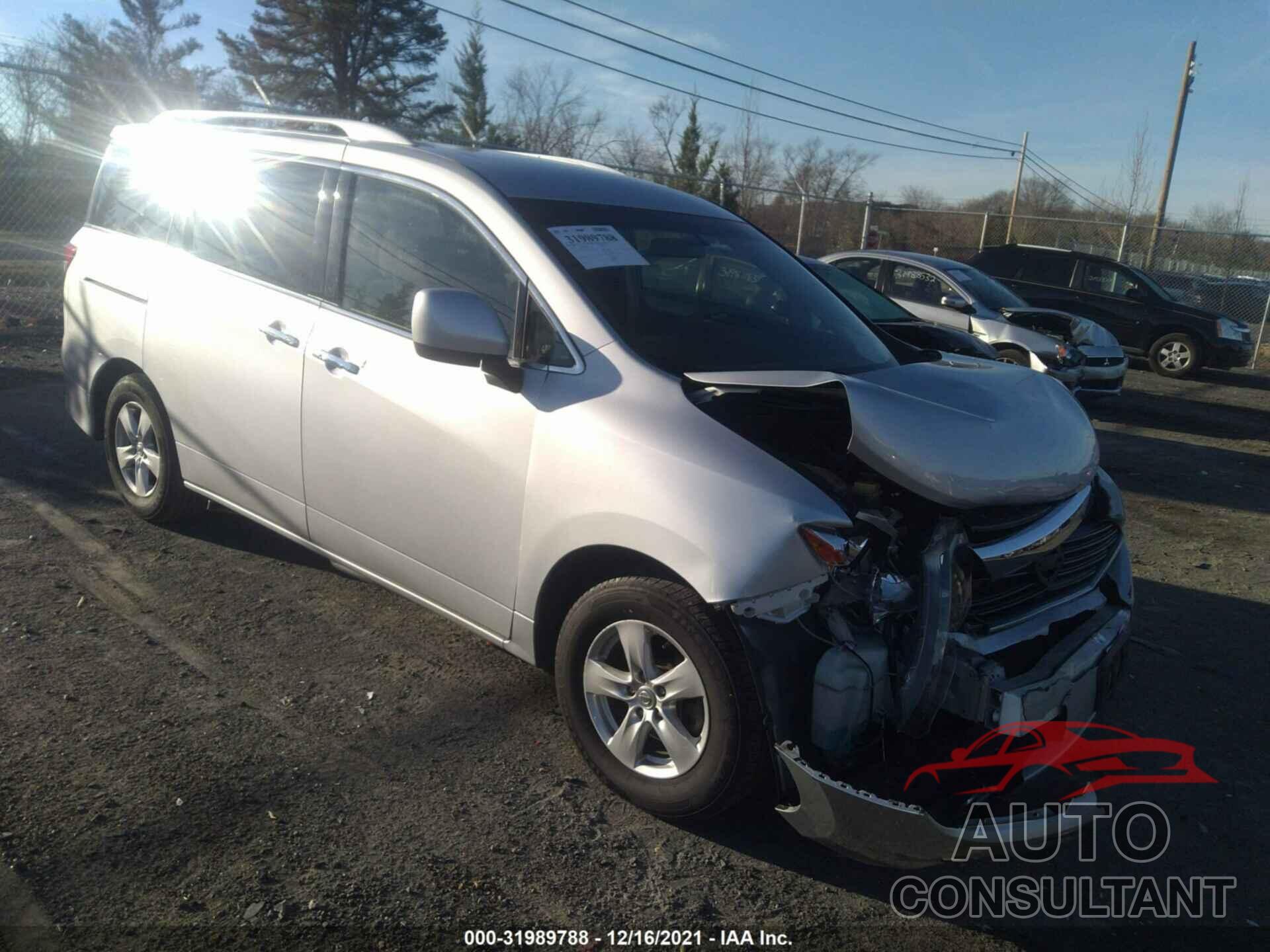 NISSAN QUEST 2017 - JN8AE2KP8H9168072