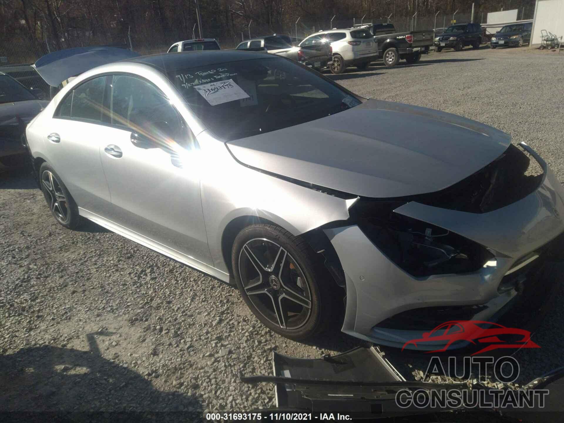 MERCEDES-BENZ CLA 2021 - W1K5J4HB1MN189532