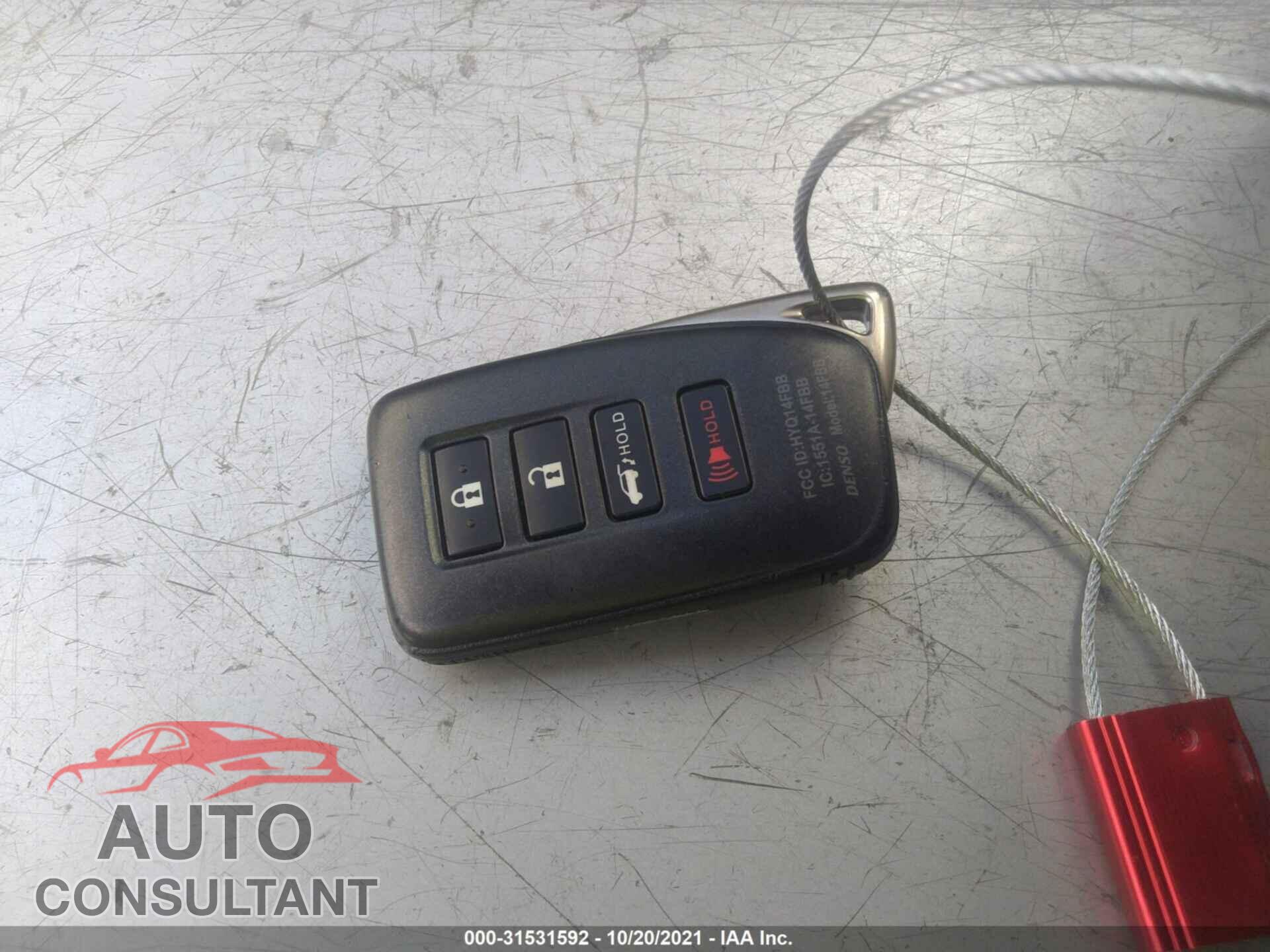LEXUS RX 2017 - 2T2ZZMCA5HC086444
