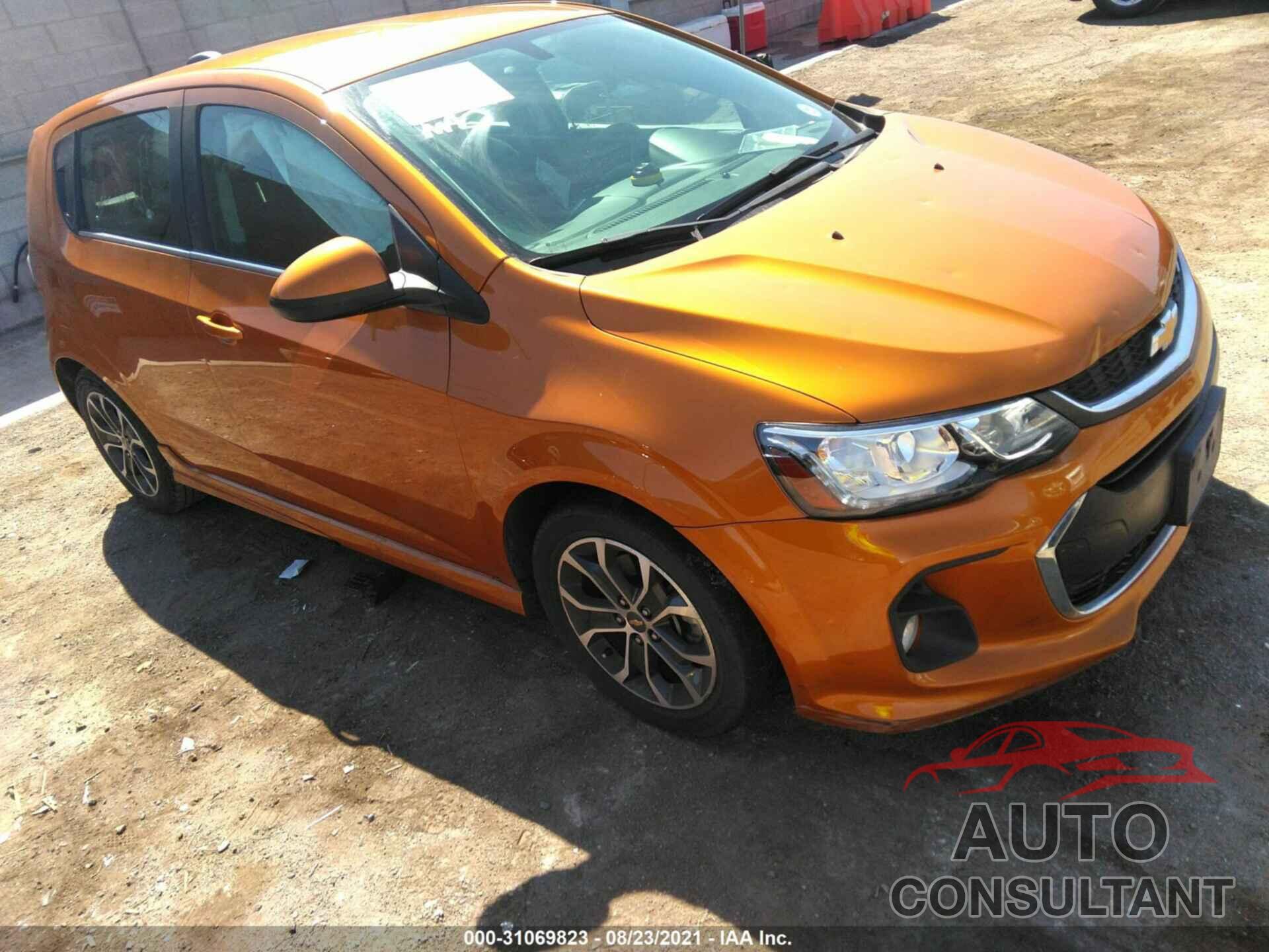CHEVROLET SONIC 2017 - 1G1JD6SH4H4127121