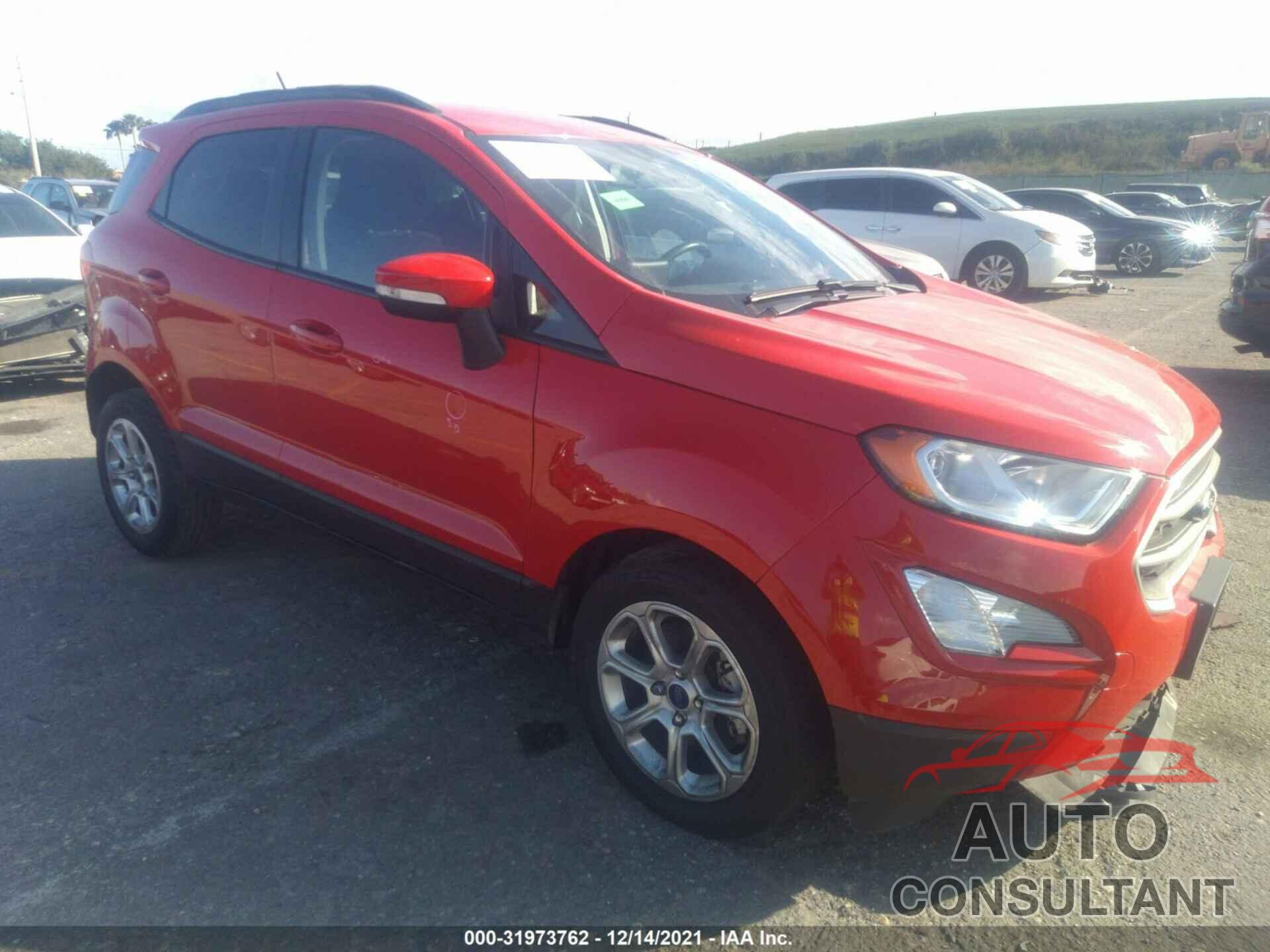 FORD ECOSPORT 2020 - MAJ3S2GE3LC330213