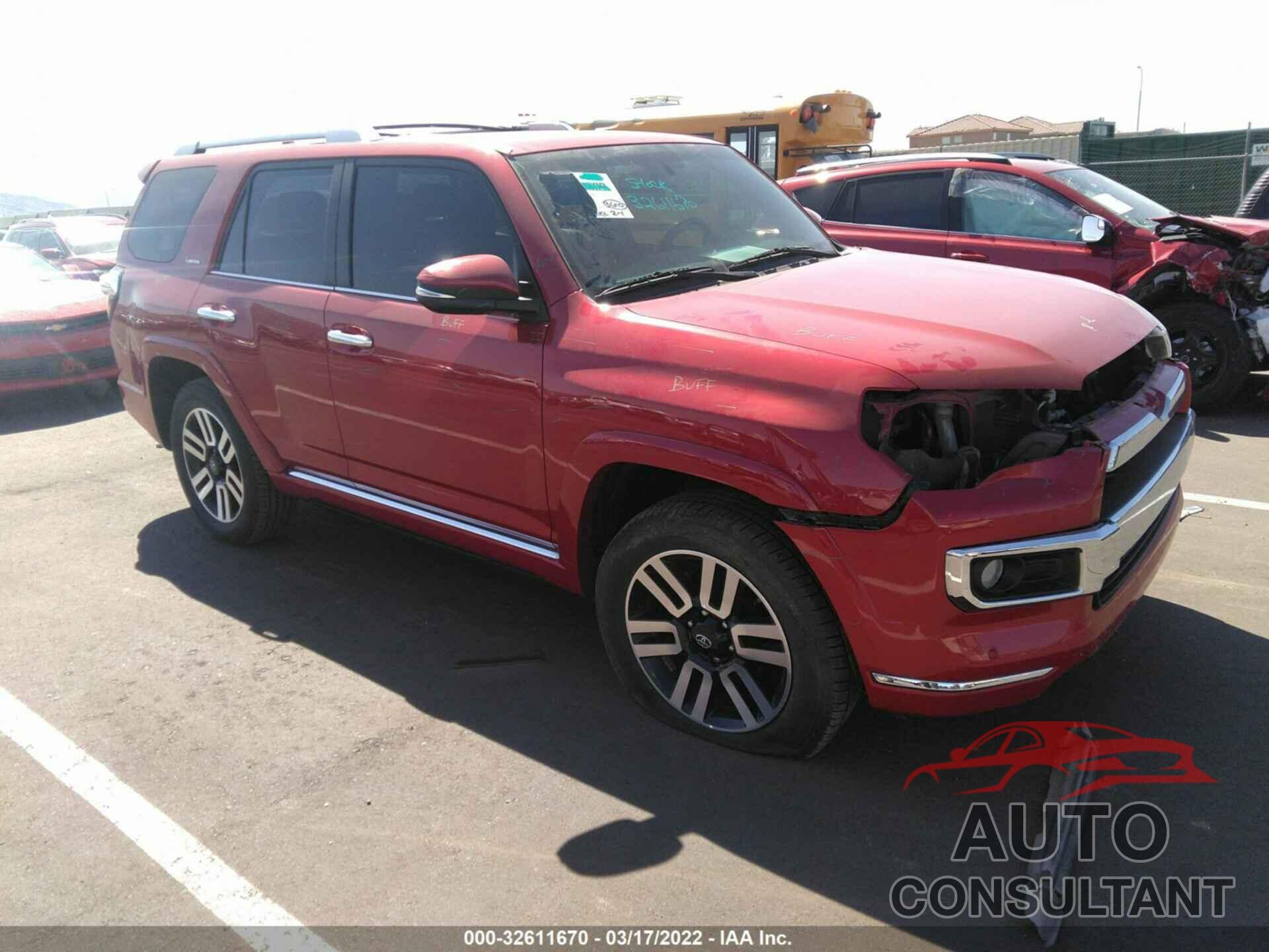 TOYOTA 4RUNNER 2019 - JTEBU5JR2K5725768