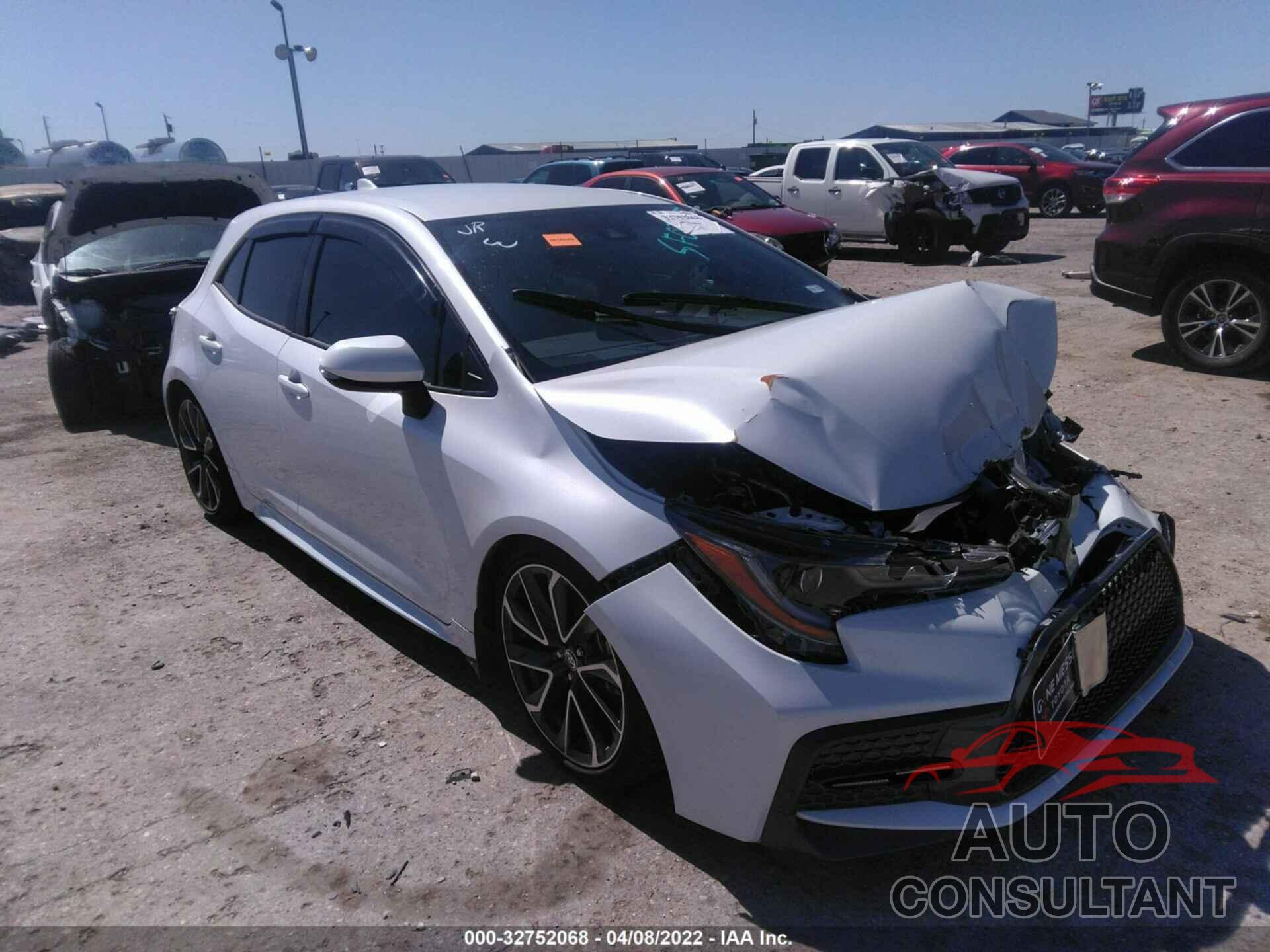 TOYOTA COROLLA HATCHBACK 2021 - JTNA4MBE5M3133166