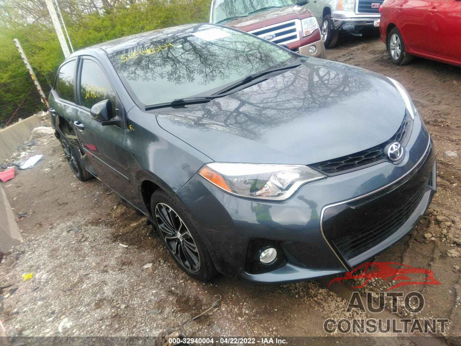 TOYOTA COROLLA 2016 - 2T1BURHE5GC739303