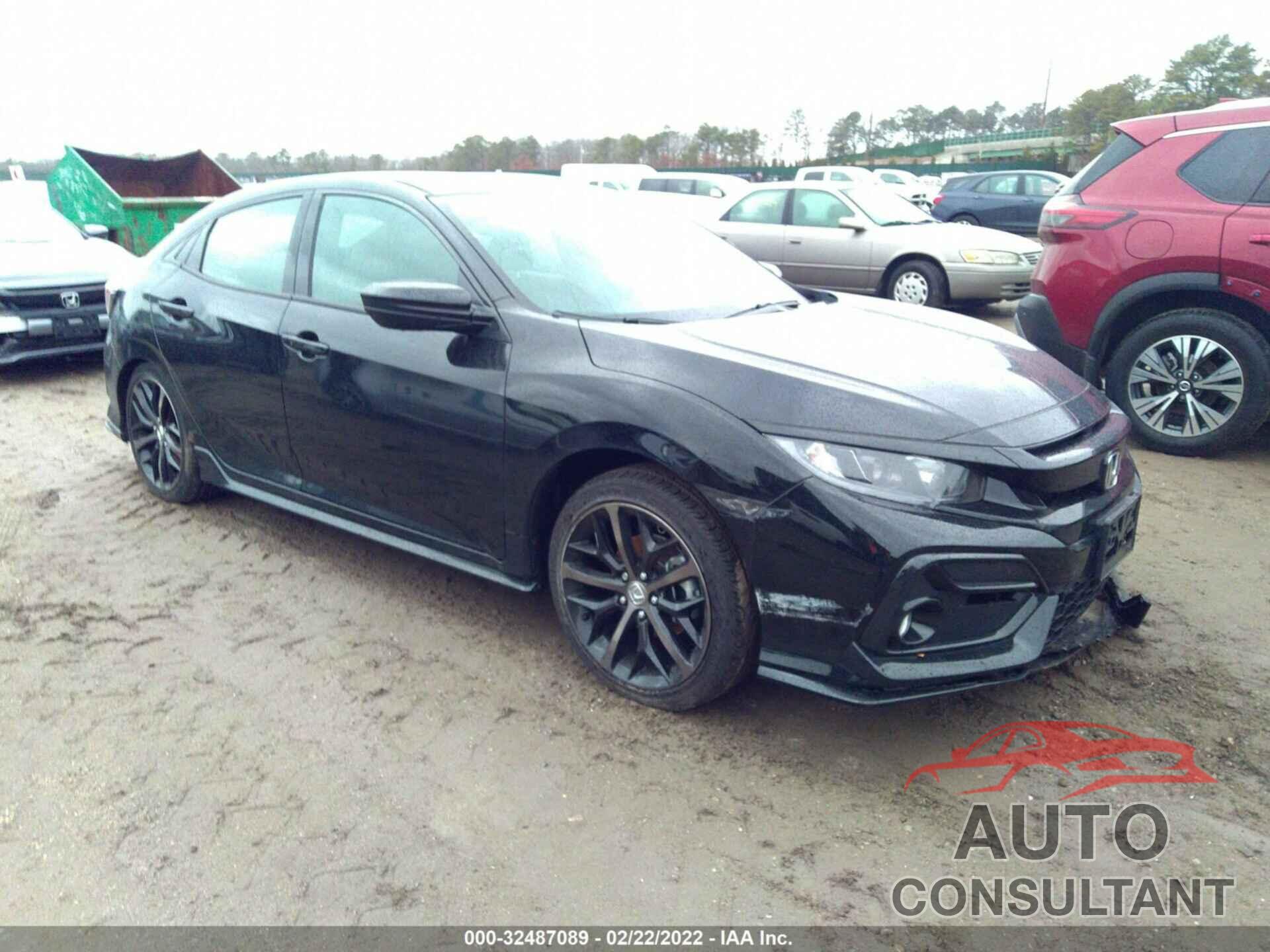 HONDA CIVIC HATCHBACK 2021 - SHHFK7H42MU425830