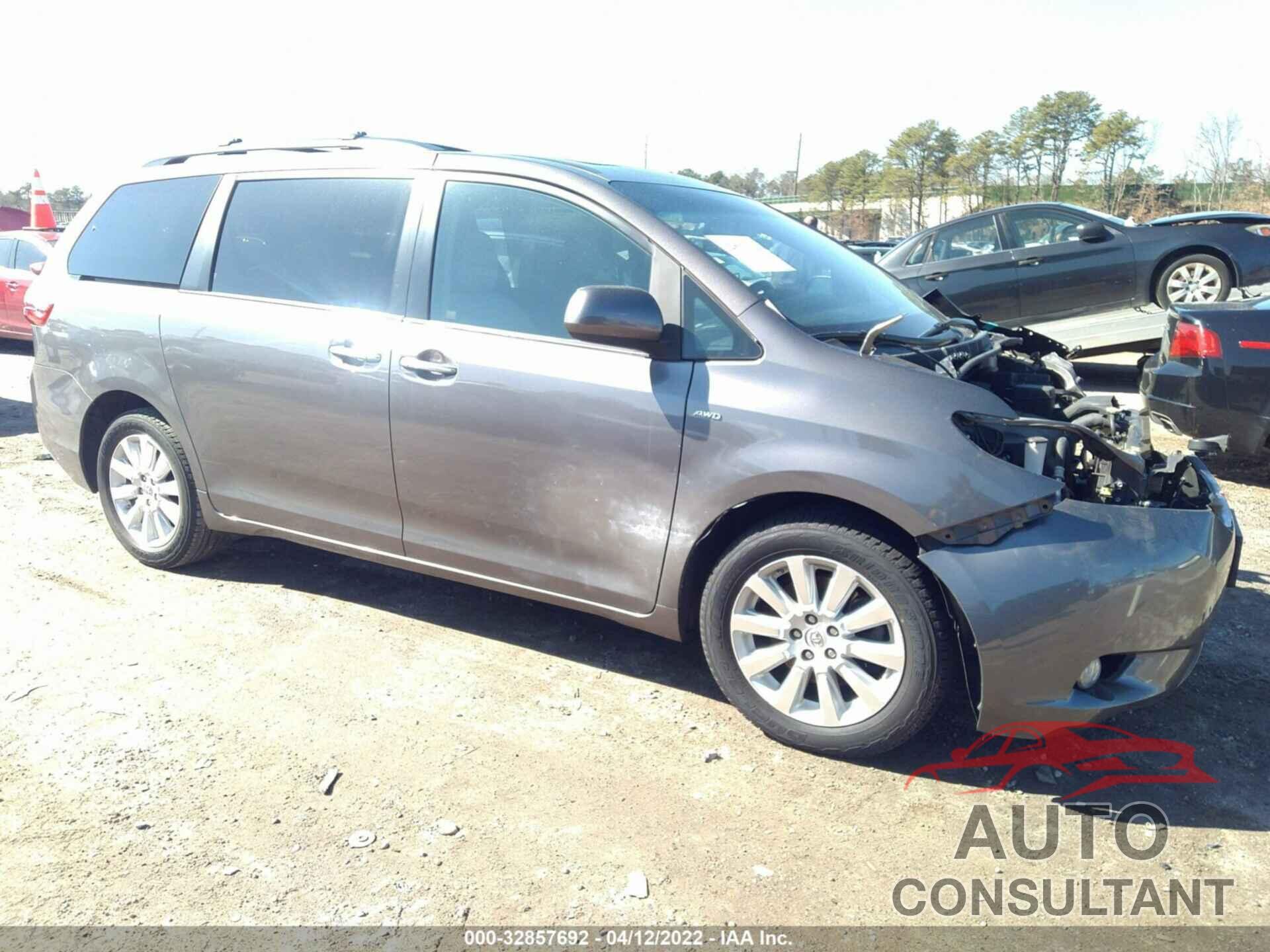 TOYOTA SIENNA 2016 - 5TDDK3DC2GS141189