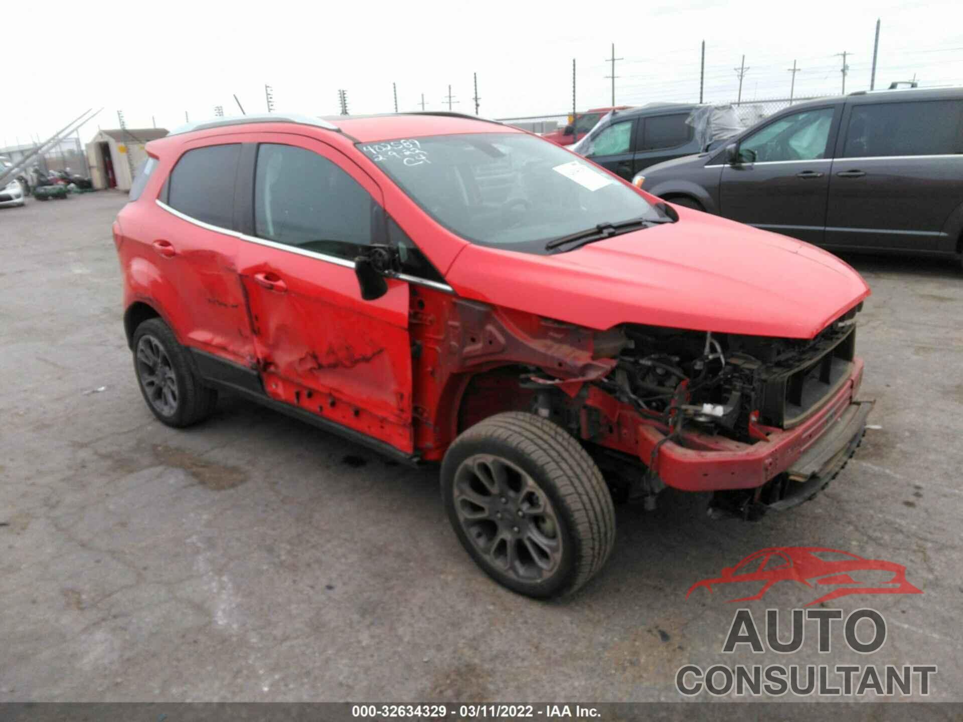 FORD ECOSPORT 2021 - MAJ6S3KL7MC401956