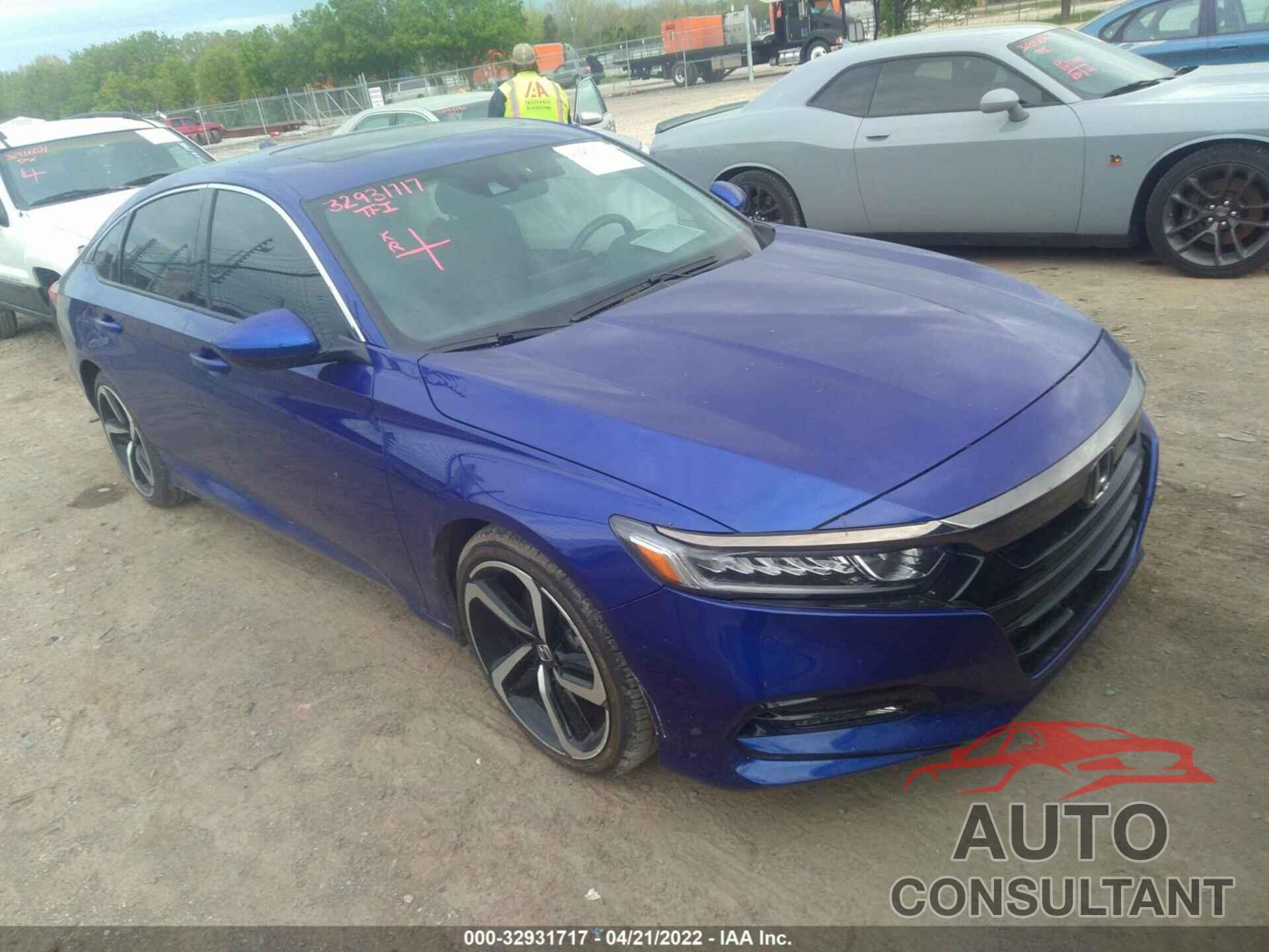 HONDA ACCORD SEDAN 2020 - 1HGCV2F3XLA029050