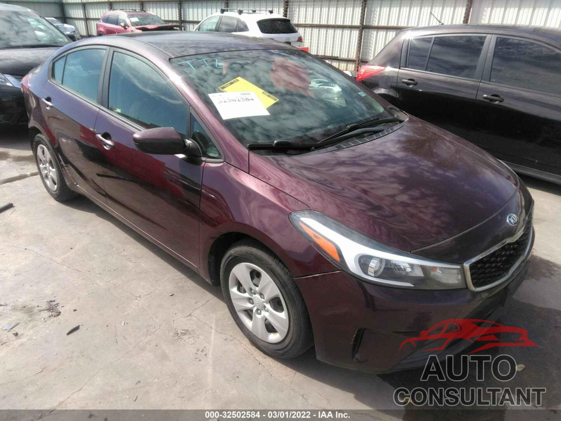 KIA FORTE 2018 - 3KPFK4A78JE246116