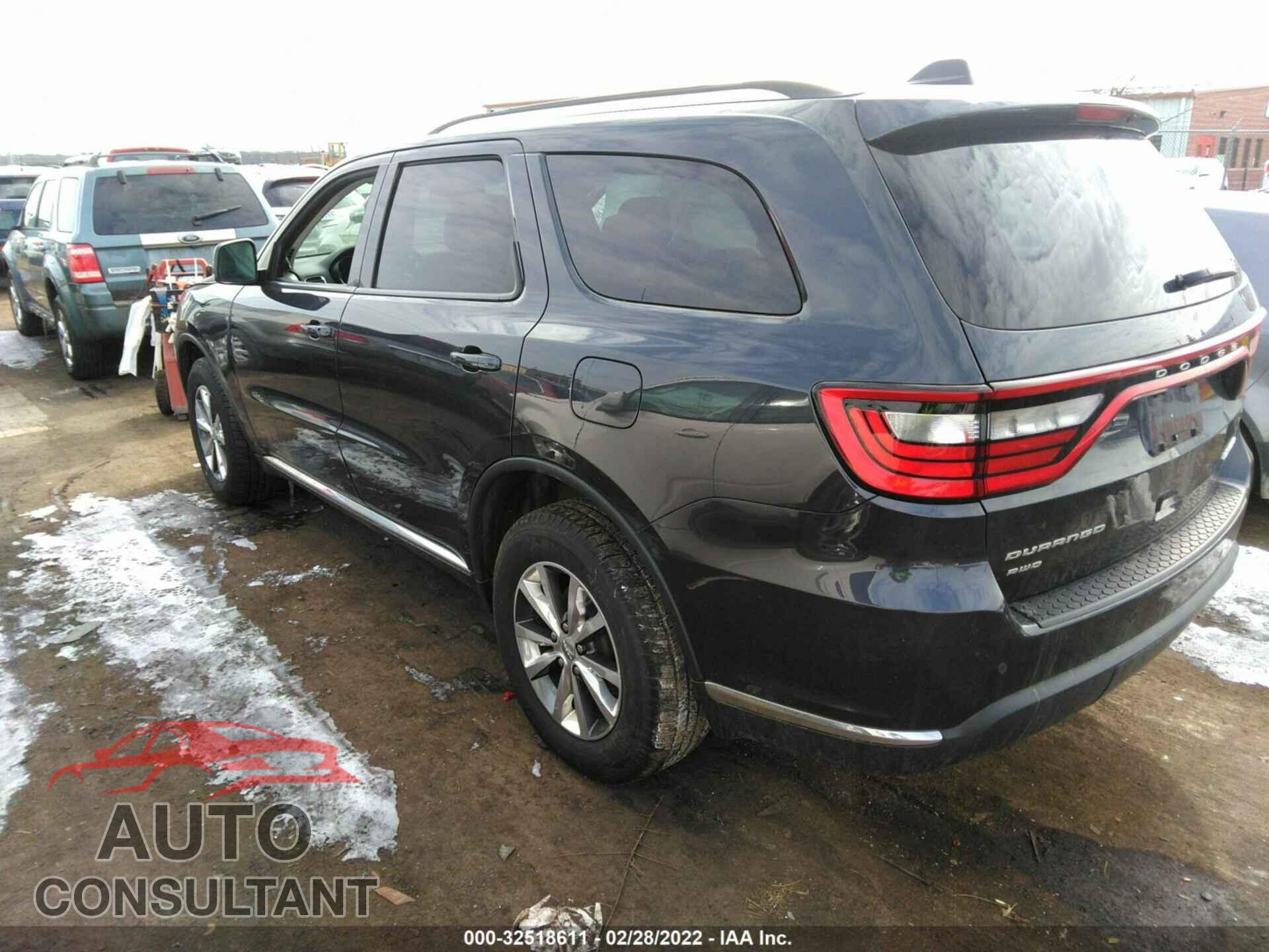 DODGE DURANGO 2016 - 1C4RDJDGXGC308584