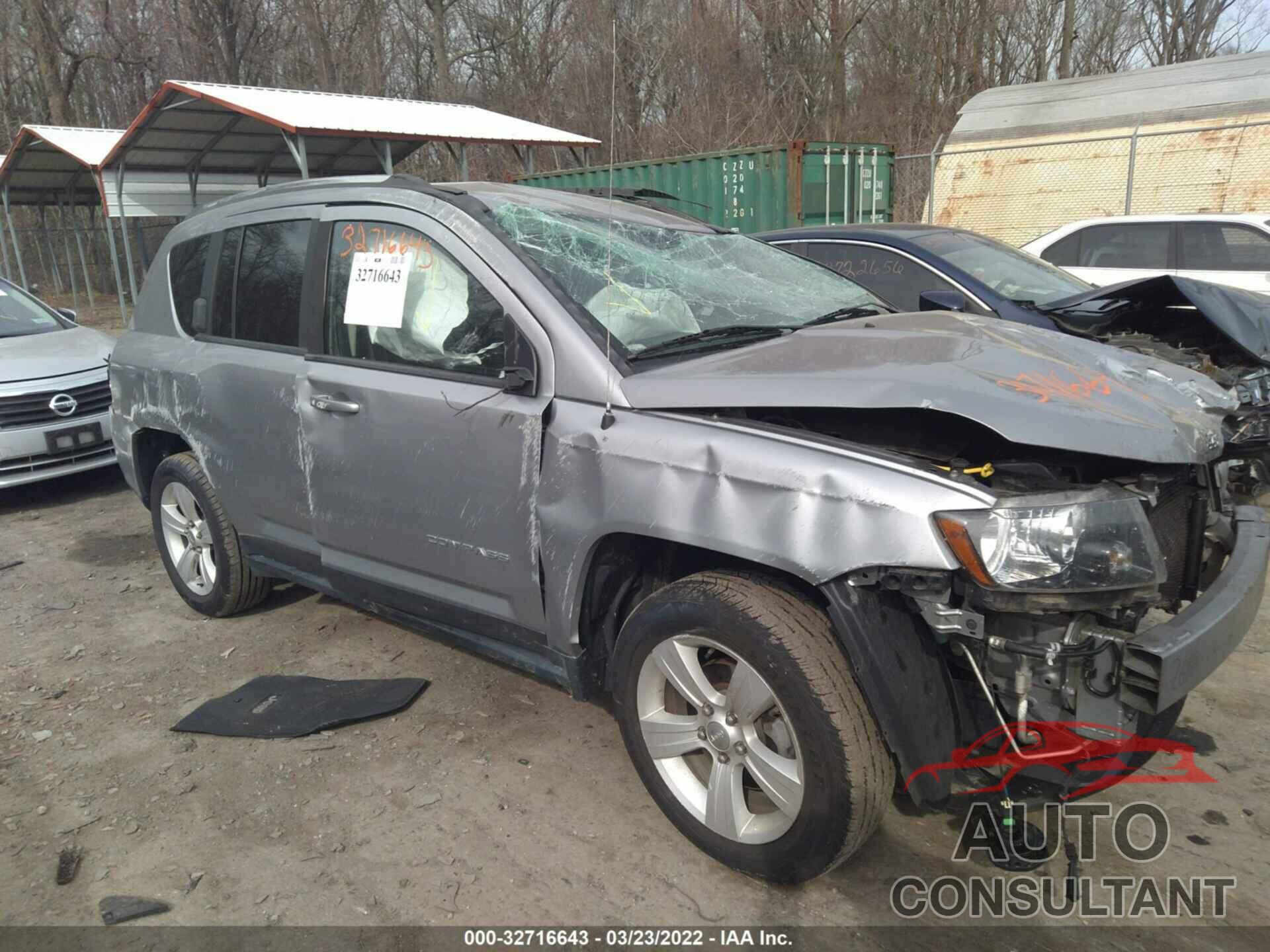 JEEP COMPASS 2016 - 1C4NJDEB2GD616340