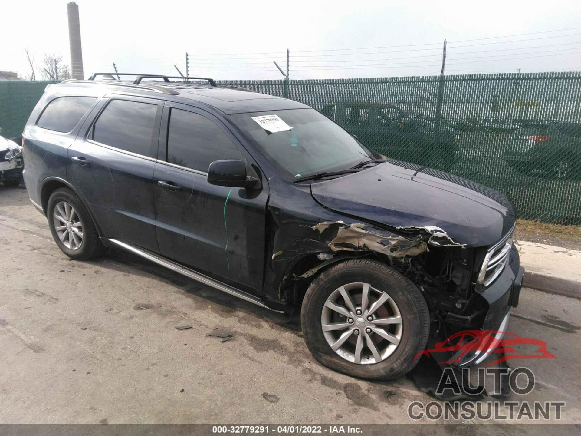 DODGE DURANGO 2017 - 1C4RDJAG2HC690857