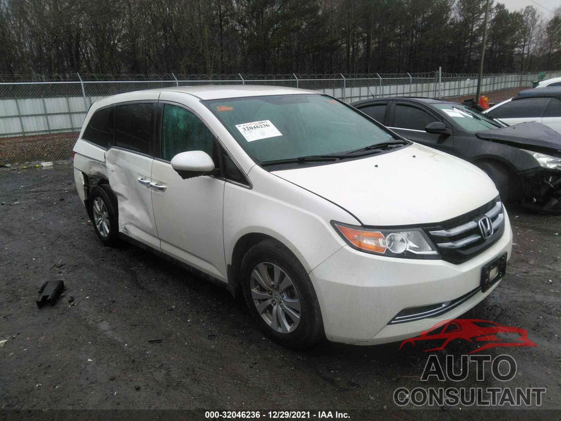 HONDA ODYSSEY 2016 - 5FNRL5H38GB086020