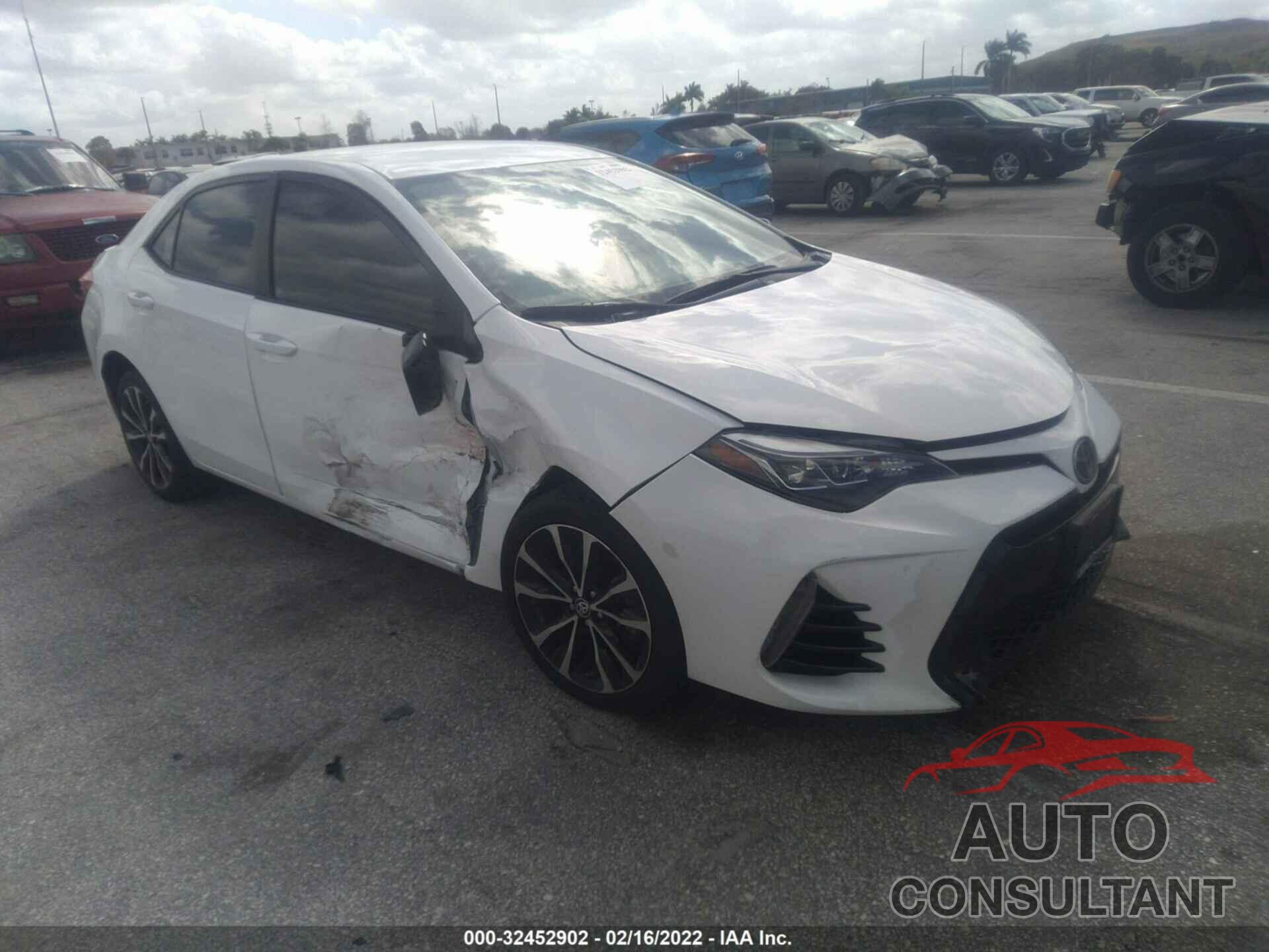 TOYOTA COROLLA 2017 - 5YFBURHE3HP664599