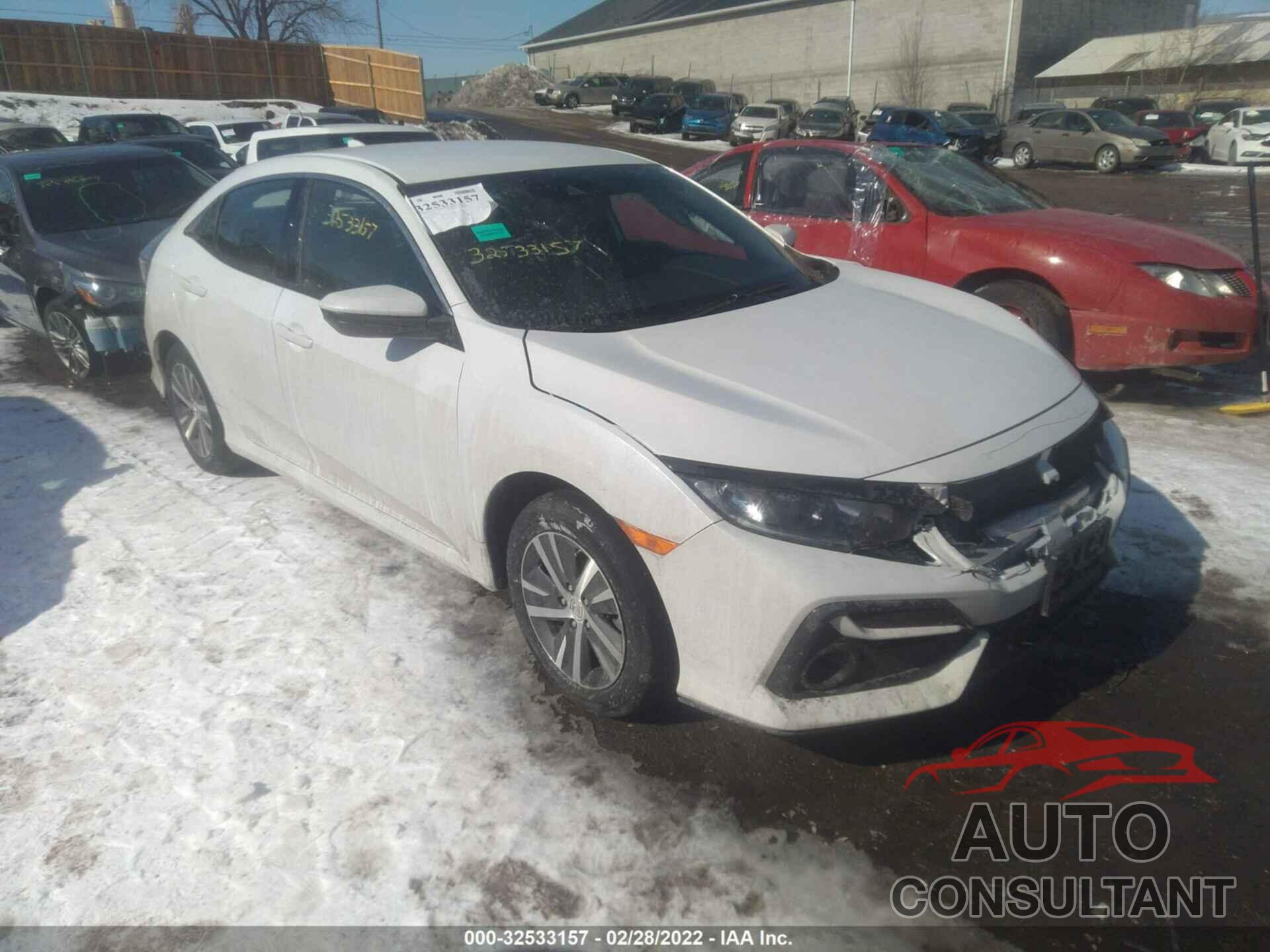HONDA CIVIC HATCHBACK 2021 - SHHFK7H31MU206266
