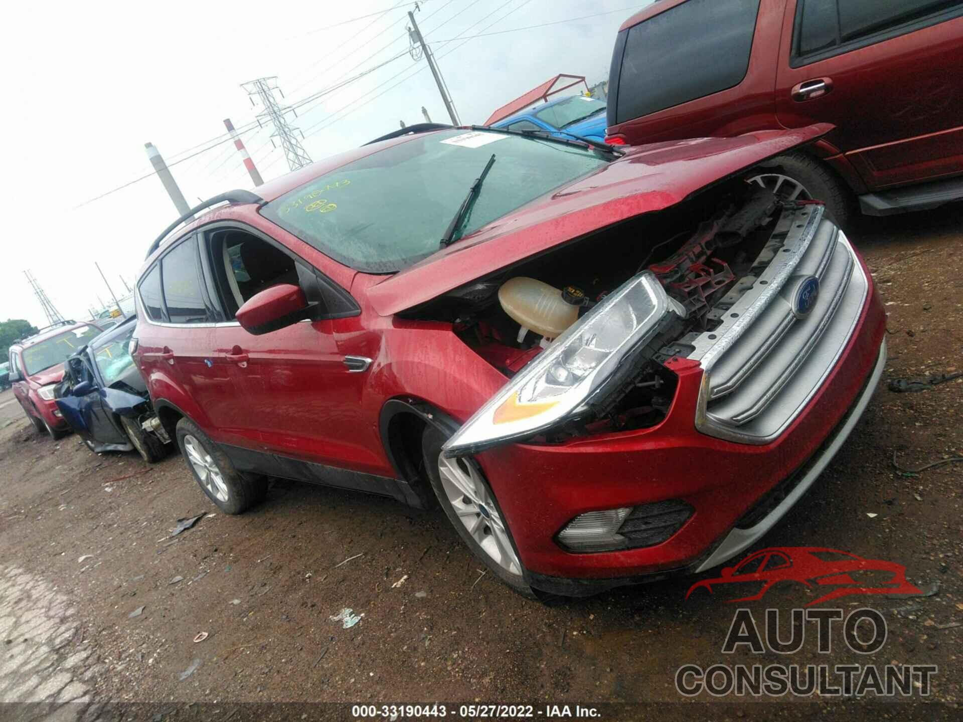 FORD ESCAPE 2017 - 1FMCU0GD7HUD18000