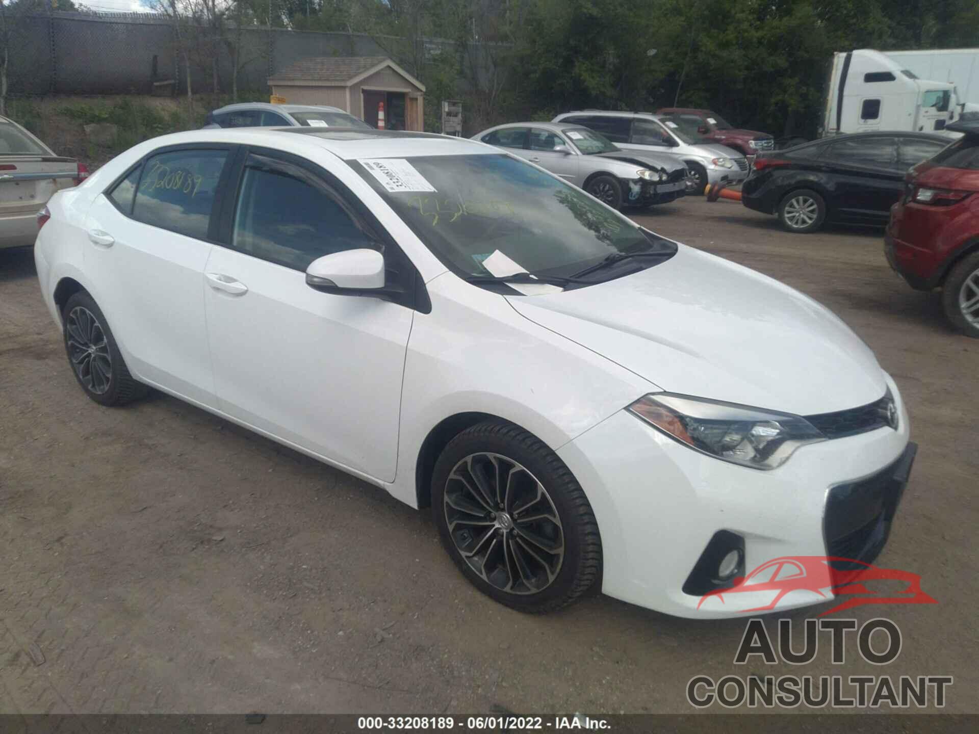 TOYOTA COROLLA 2016 - 2T1BURHE2GC725066