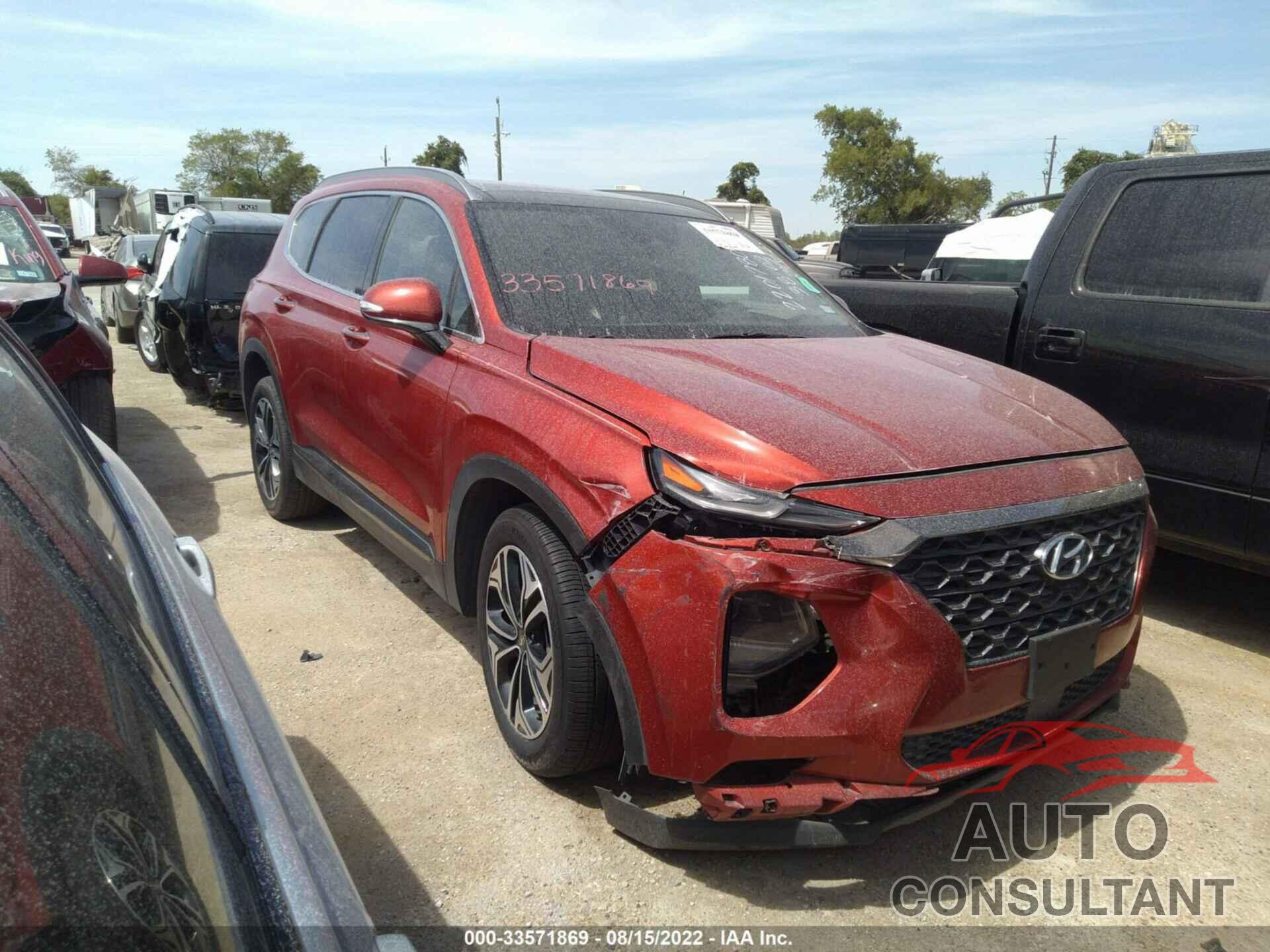 HYUNDAI SANTA FE 2019 - 5NMS53AA9KH062230