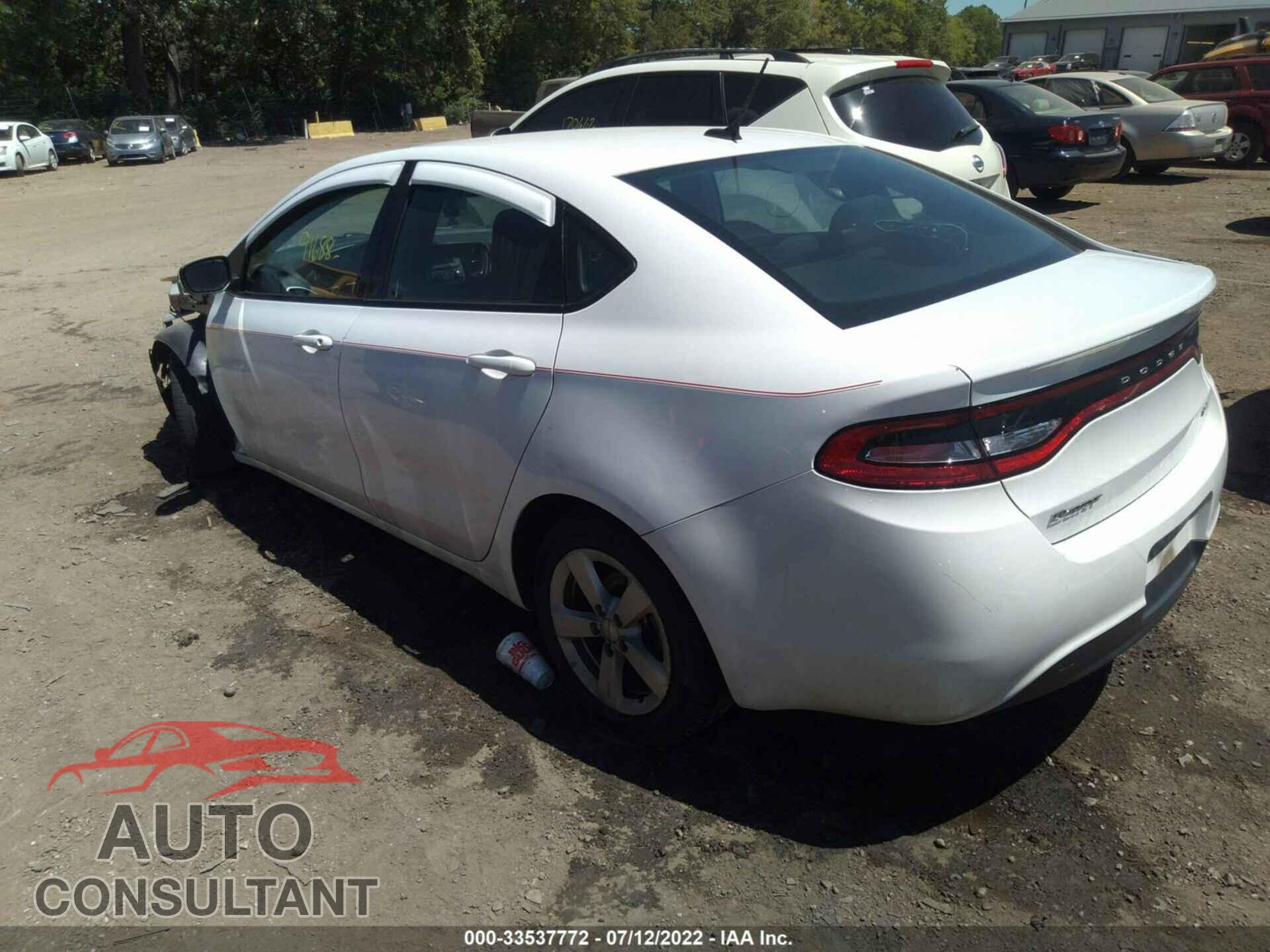 DODGE DART 2016 - 1C3CDFBB4GD605844