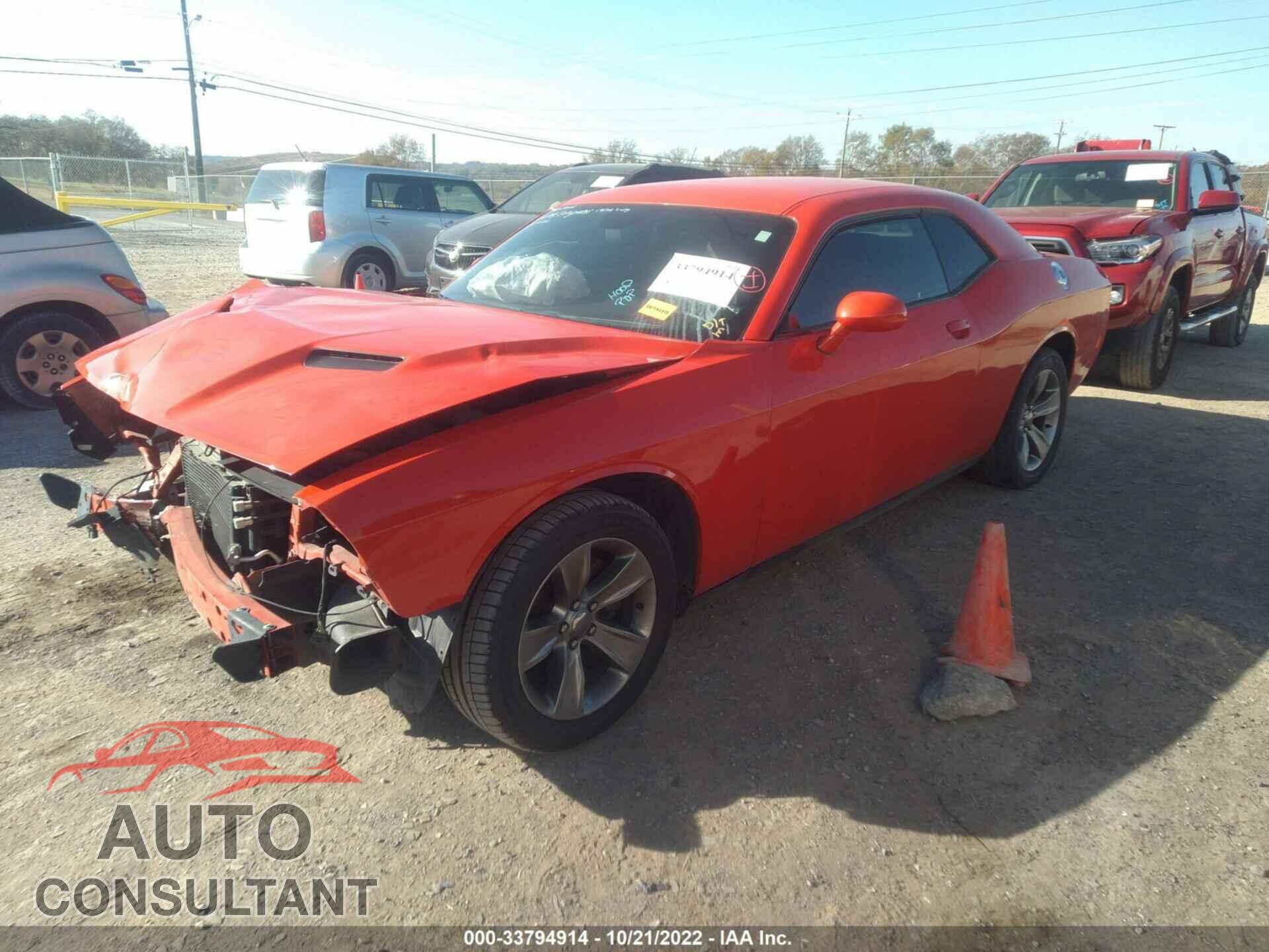 DODGE CHALLENGER 2017 - 2C3CDZAG1HH568349