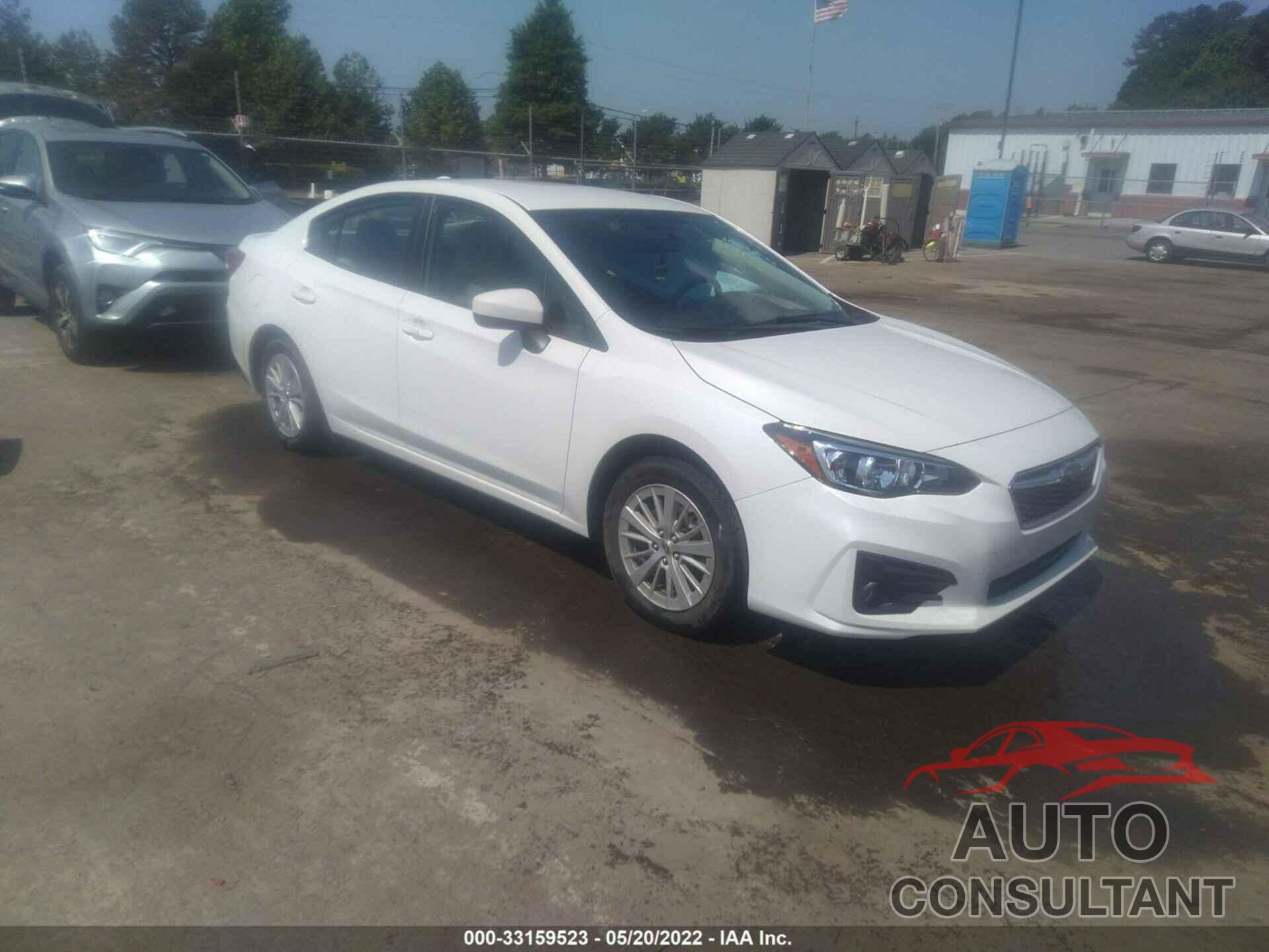 SUBARU IMPREZA 2018 - 4S3GKAD60J3621235